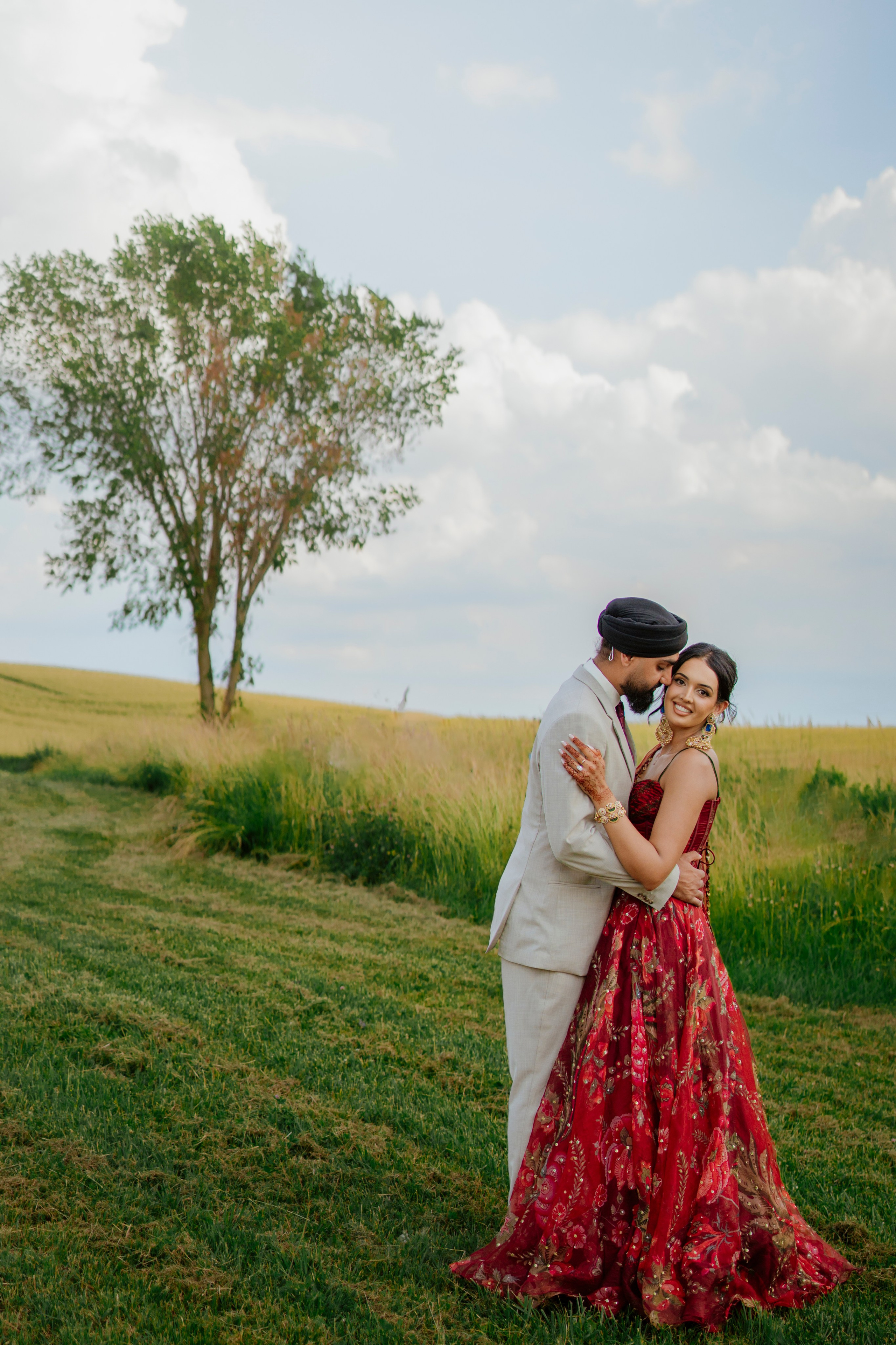 Nooreen & Jugraj. Studio Kunal Photography