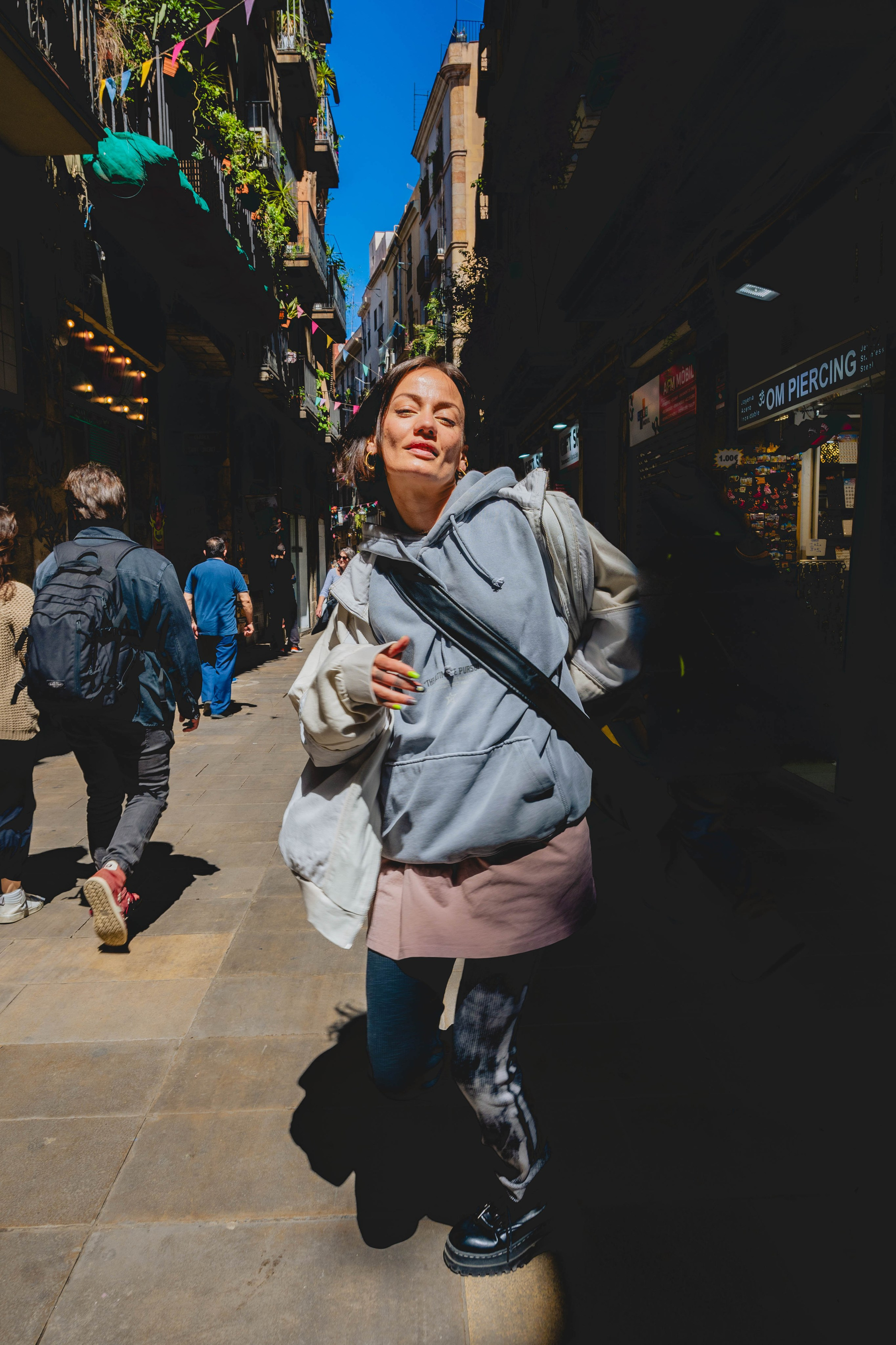 Mariam in Barcelona. Fotograf Dmitrii Donets