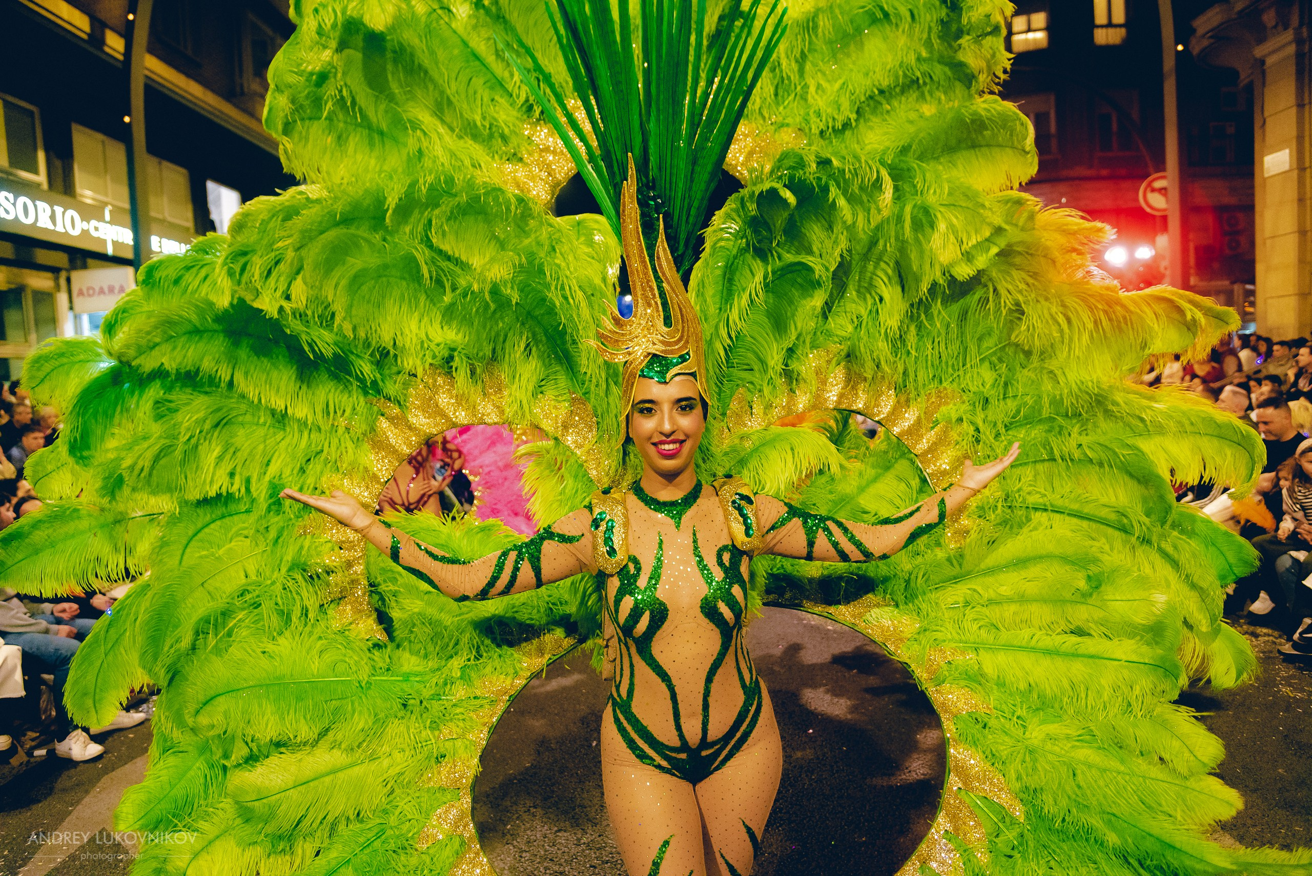 Photo report from the night carnival in Murcia | Reportage photographer Andrey Lukovnikov
