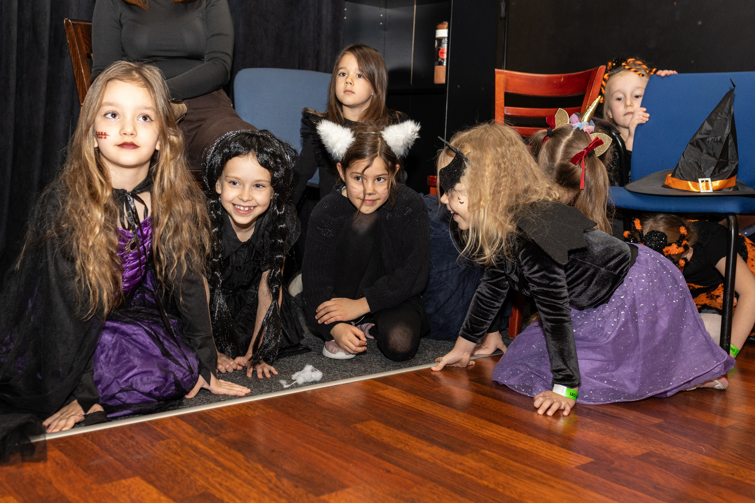 Leo dance studio Helloween 2025. Семейный и детский фотограф в Варшаве Мила Бобровская