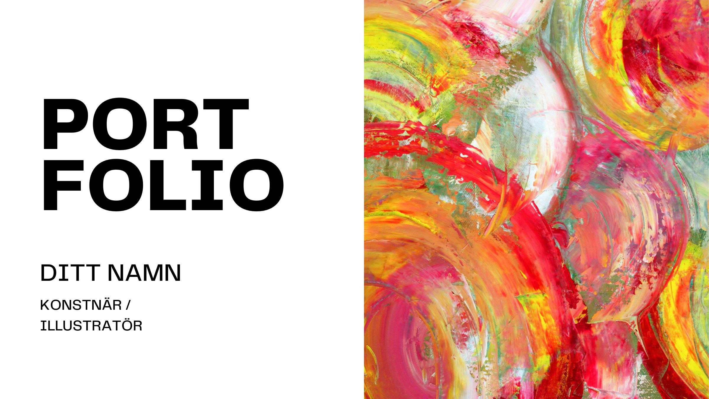 Professionella Tjänster för Konstnärer