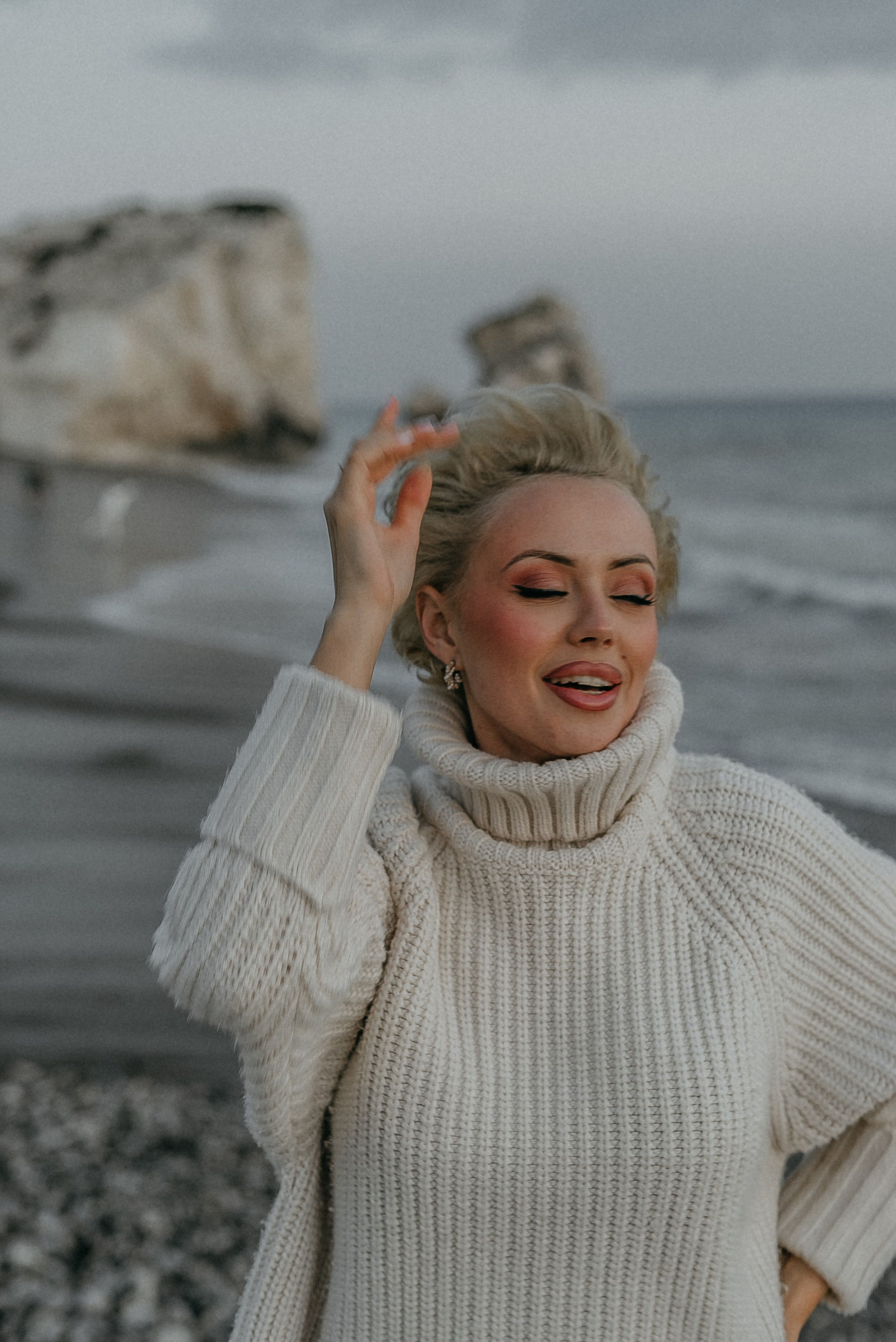 Photo walk along the sea / Фото прогулка вдоль моря. Портретный и семейный фотограф в Лимассоле Кипр Анна Руссу