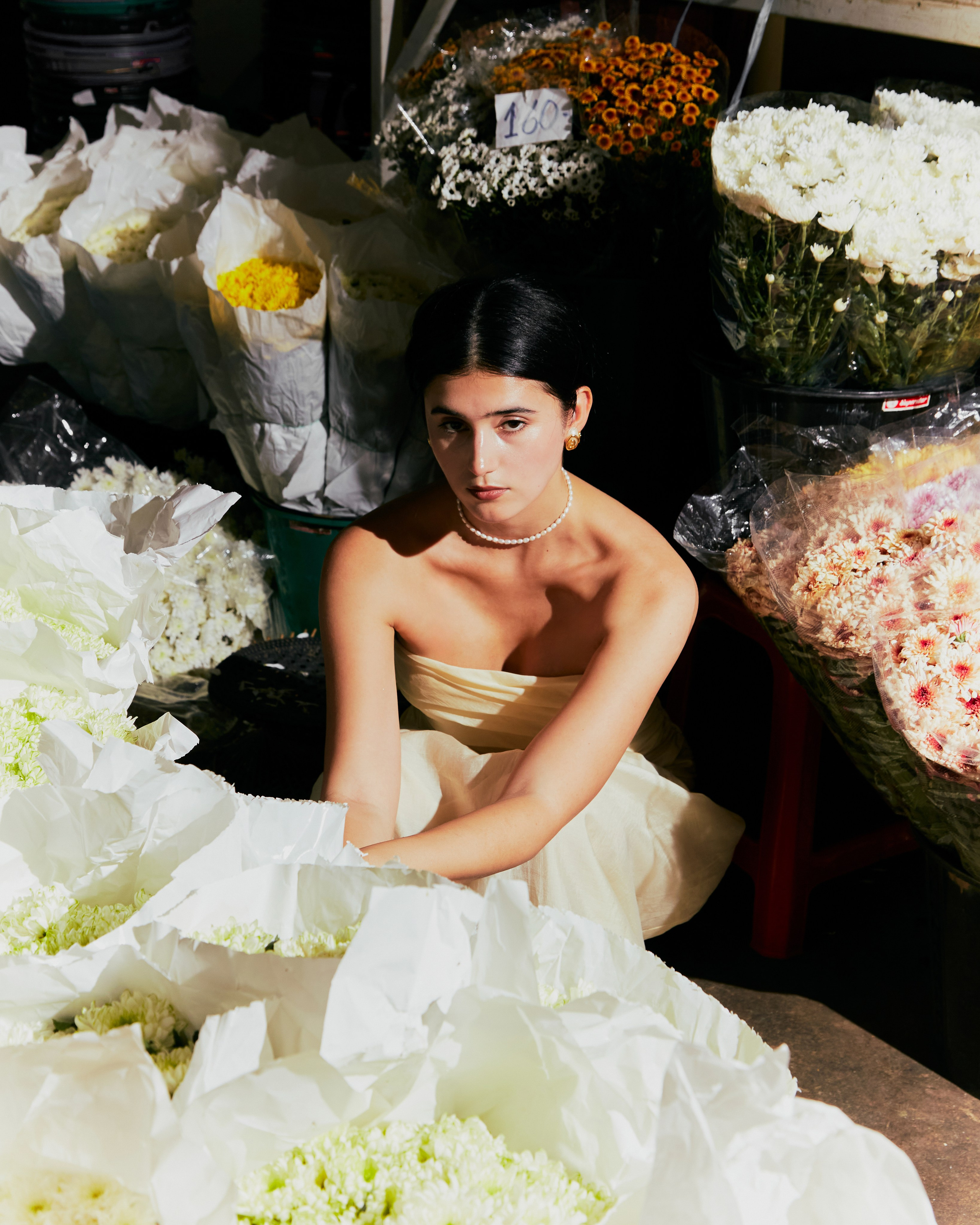 Personal shooting. Stylist