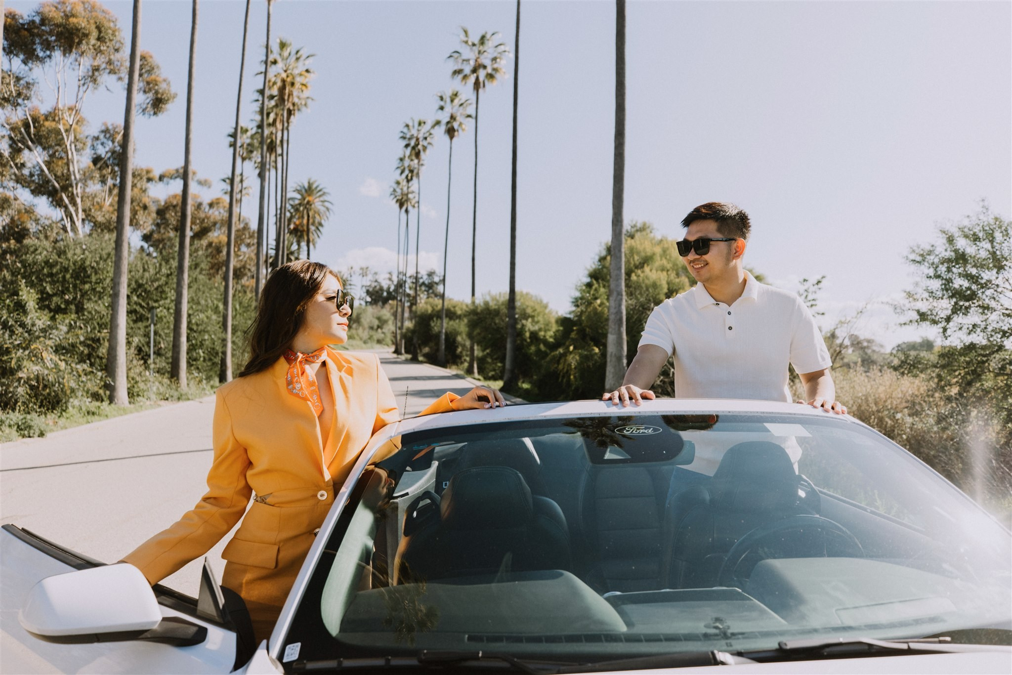 Engagement Photoshoot in Elysian Park, Los Angeles | Taya Frank. Southern California Family and Couple Photographer
