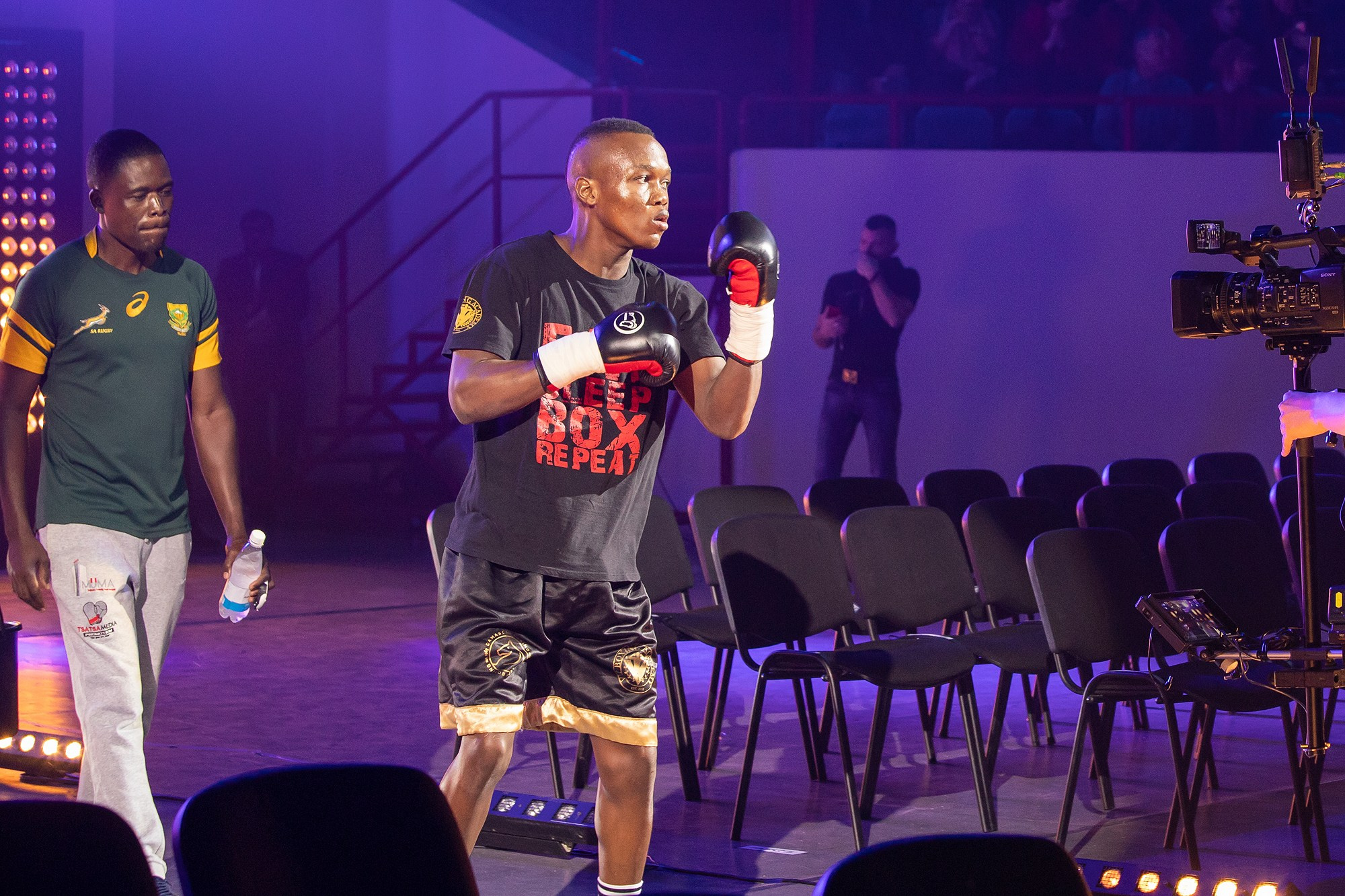 Zweites Allrussisches Boxforum. Fotofrafin in Deutschland