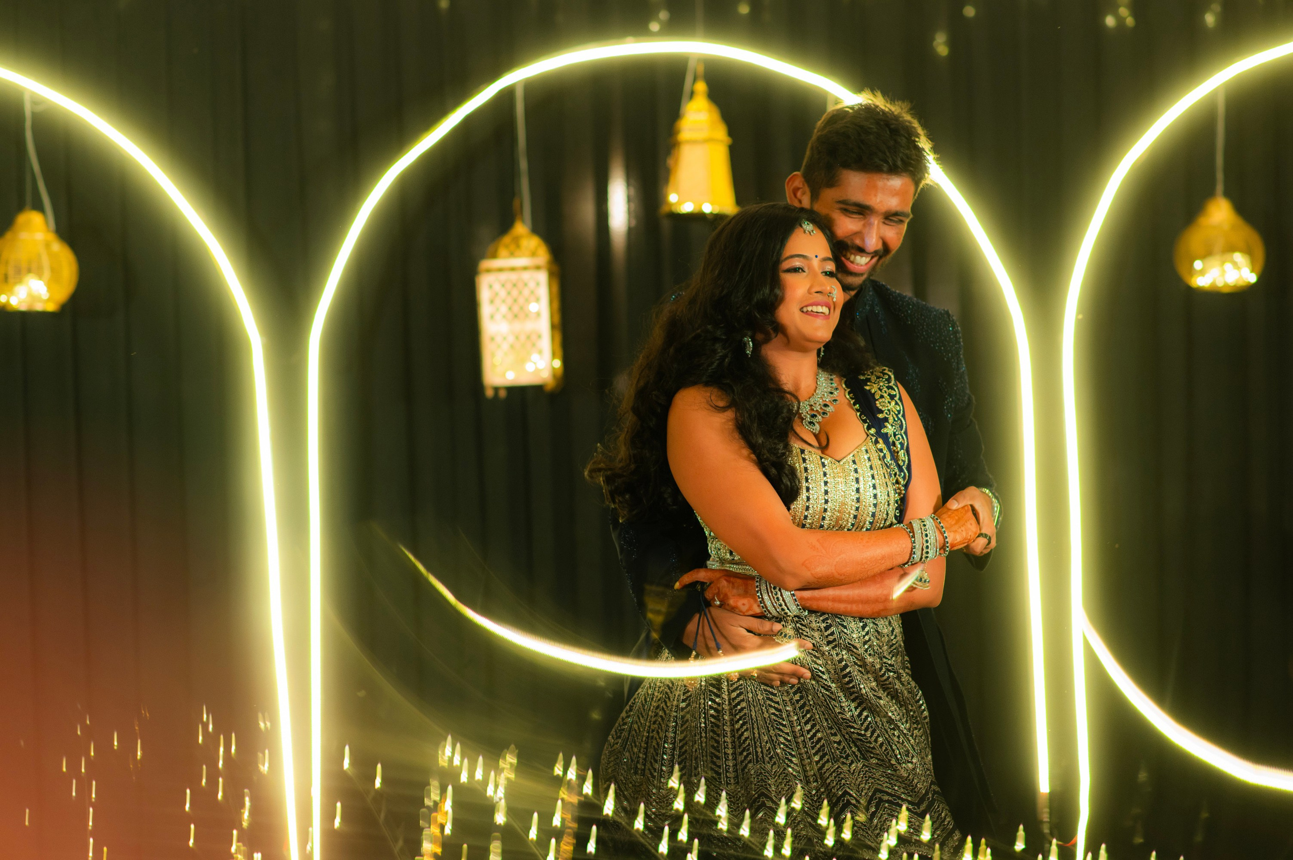Samyuktha & Manoj, Tamil and Telugu Wedding at Angana Courtyard, Bangalore | Truly Yours