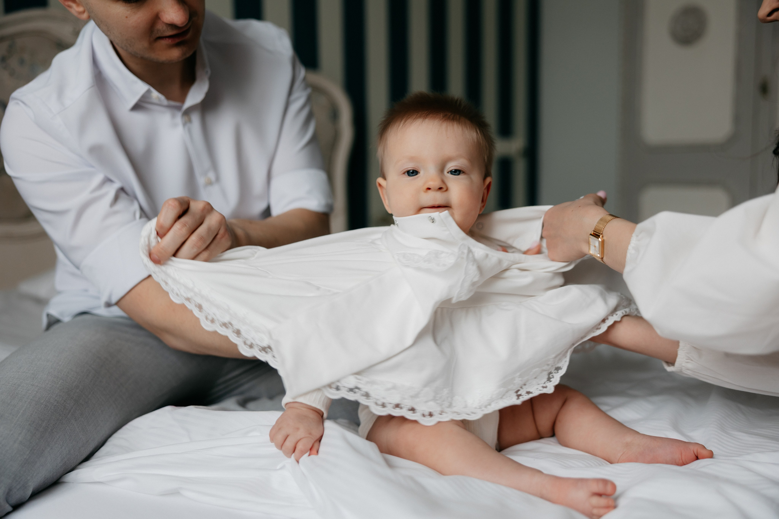 Chrzest Święty Amelki. Fotograf Siedlce