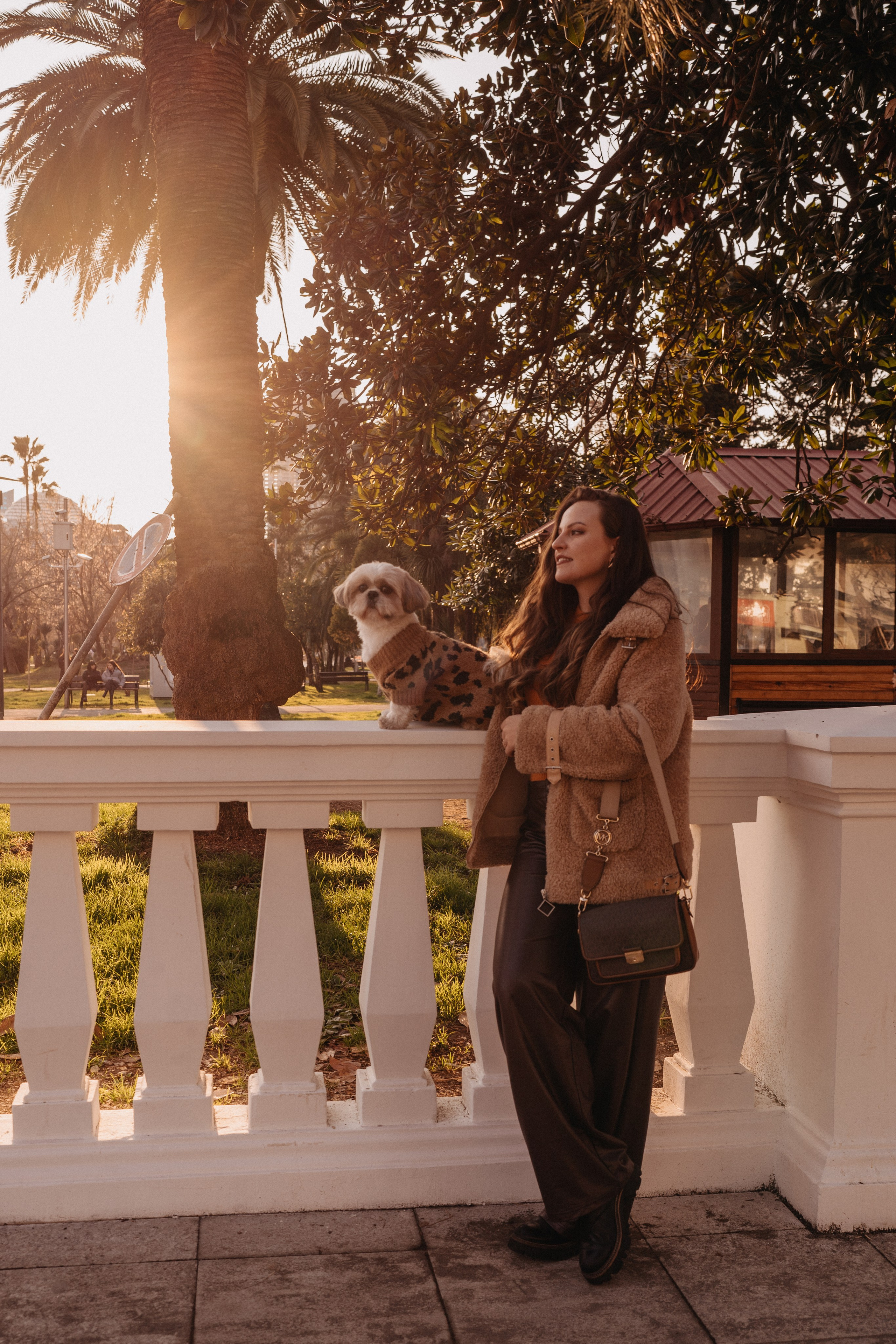 Фотосессия с собакой в Батуми. Портретный и свадебный фотограф в Батуми Валерия Азаренко