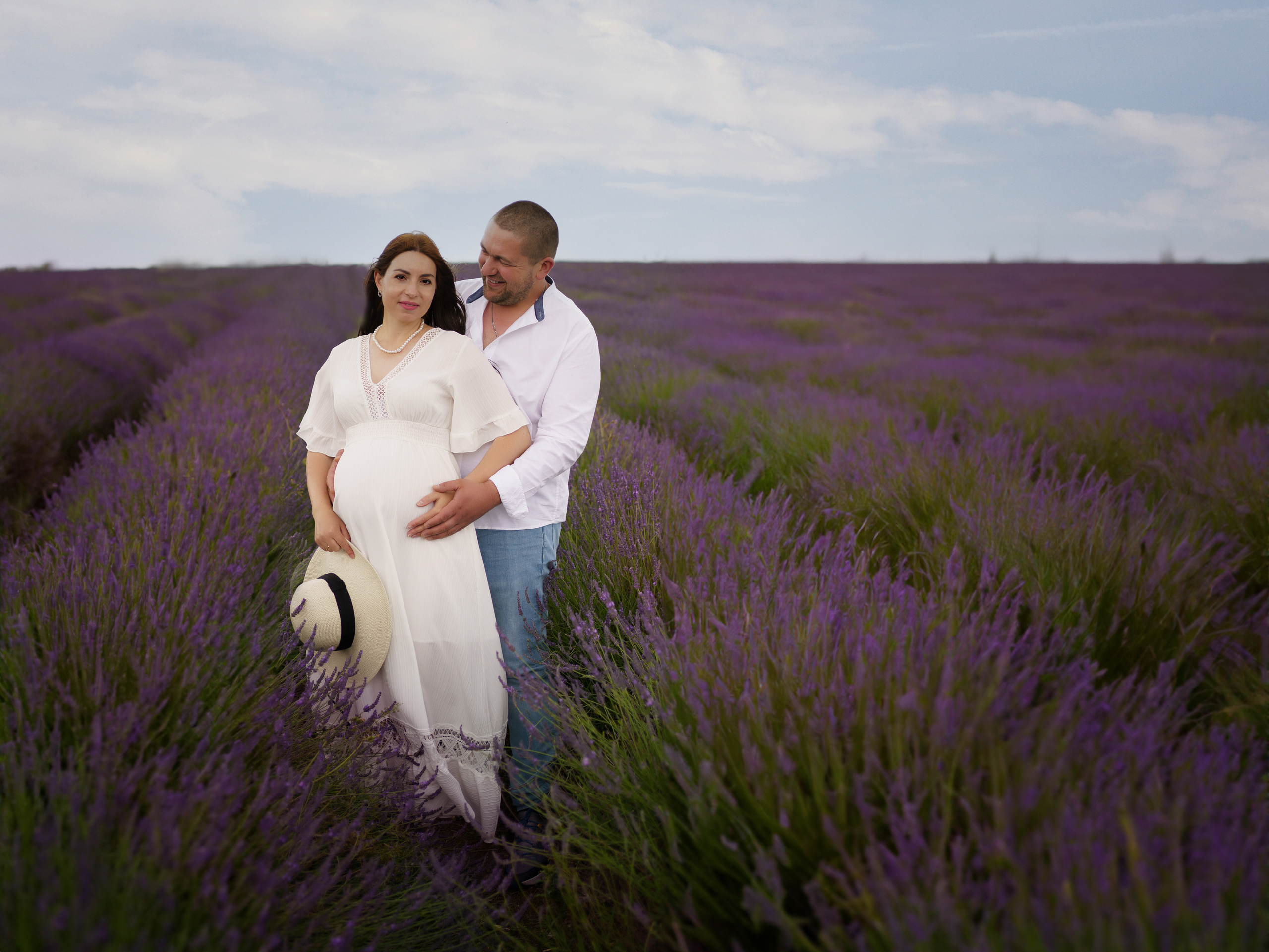 Ion & Rodica Семейные фото в лавандовом поле. Детский и семейный фотограф в Богнор Регис Елена Уплея