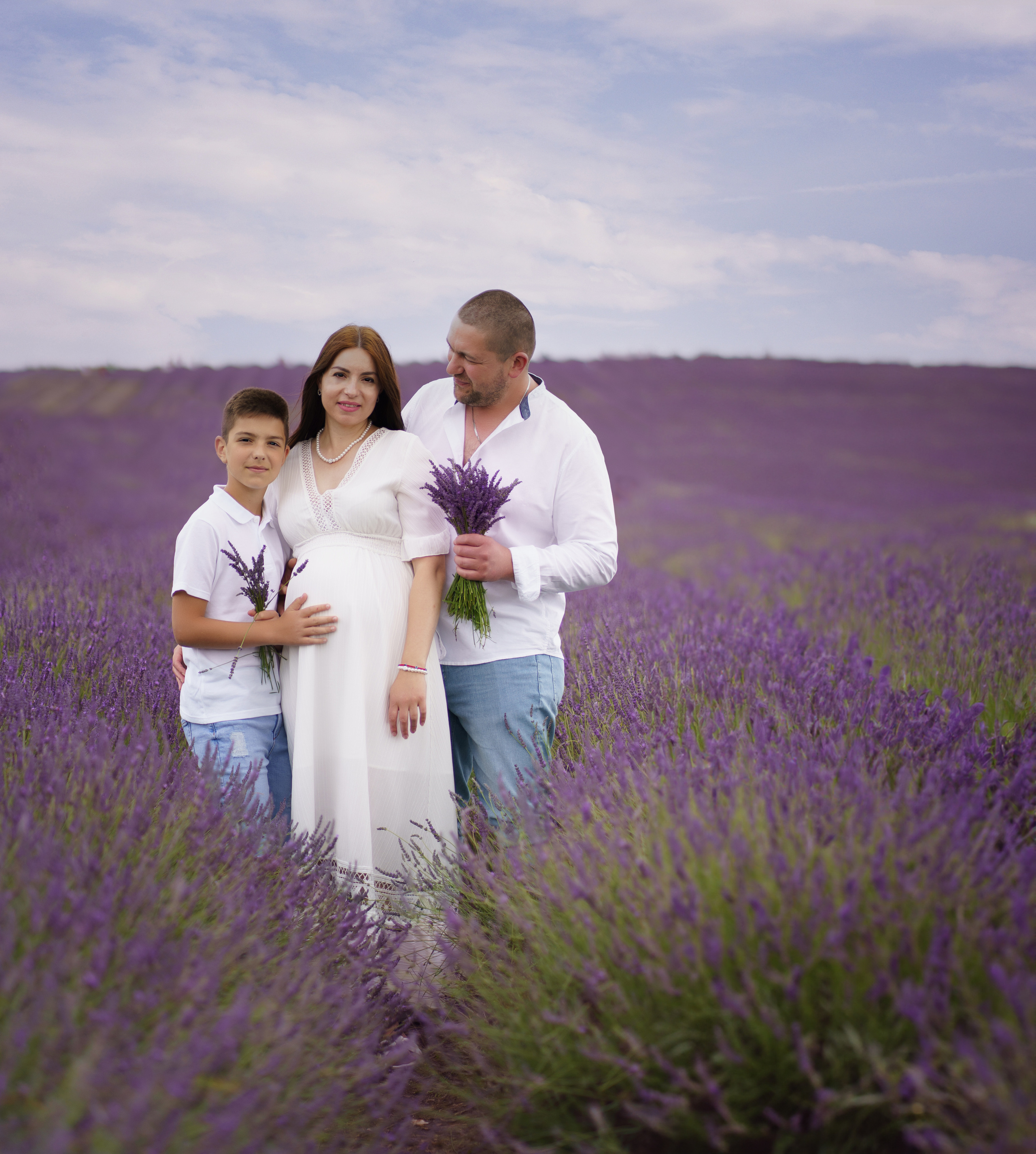 Ion & Rodica Семейные фото в лавандовом поле. Детский и семейный фотограф в Богнор Регис Елена Уплея
