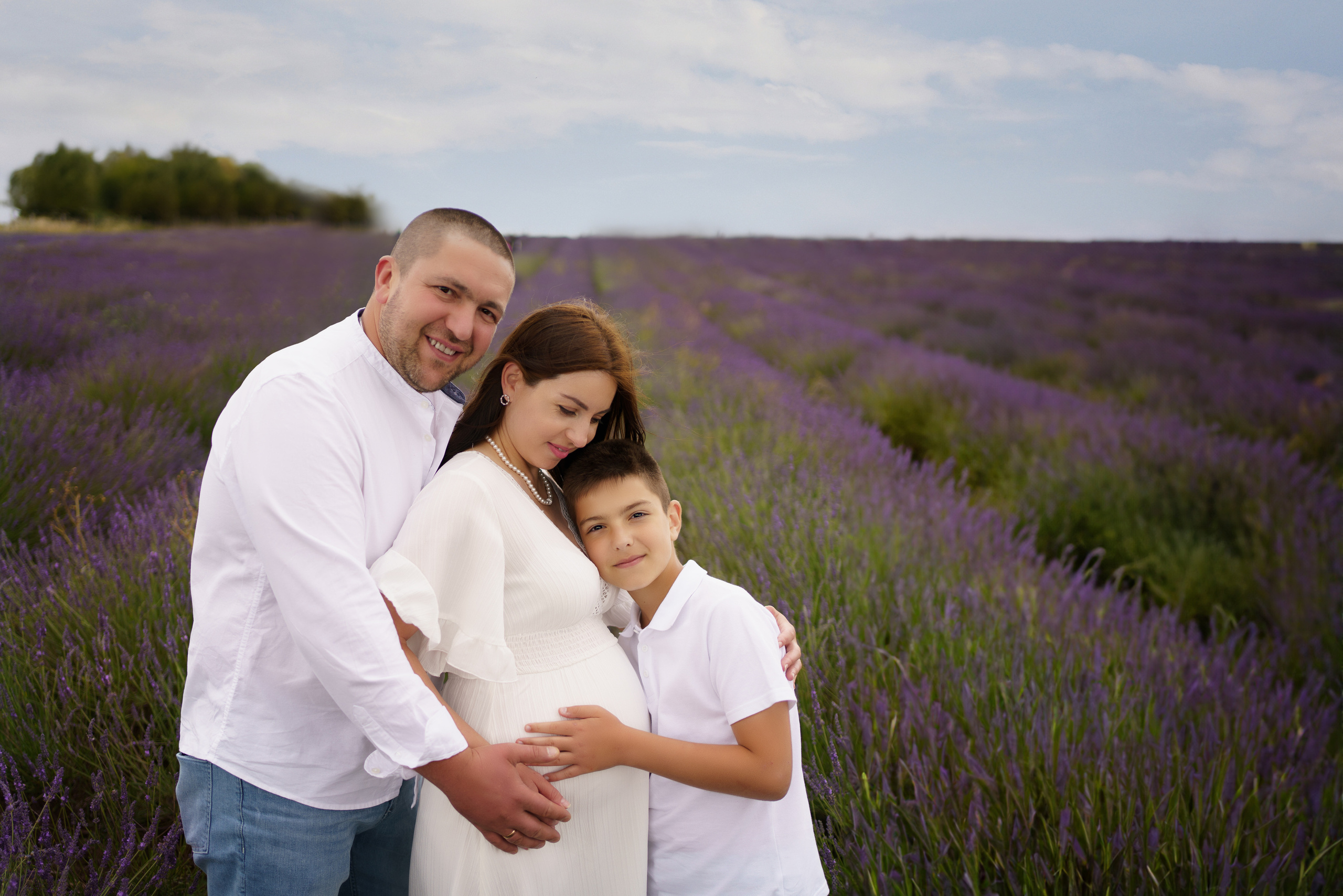 Ion & Rodica Семейные фото в лавандовом поле. Детский и семейный фотограф в Богнор Регис Елена Уплея