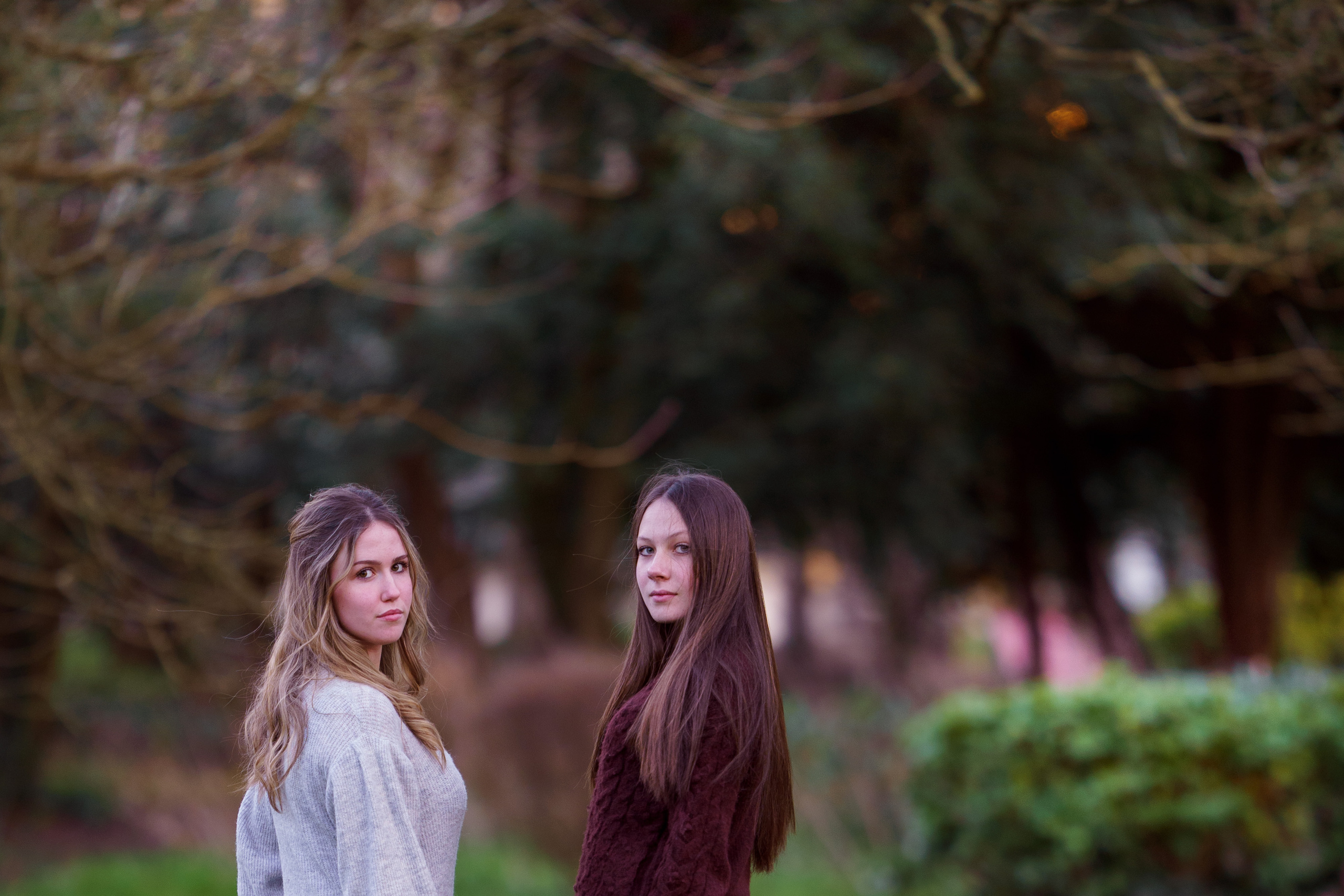 Юные девушки ранней весной. Детский и семейный фотограф в Богнор Регис Елена Уплея