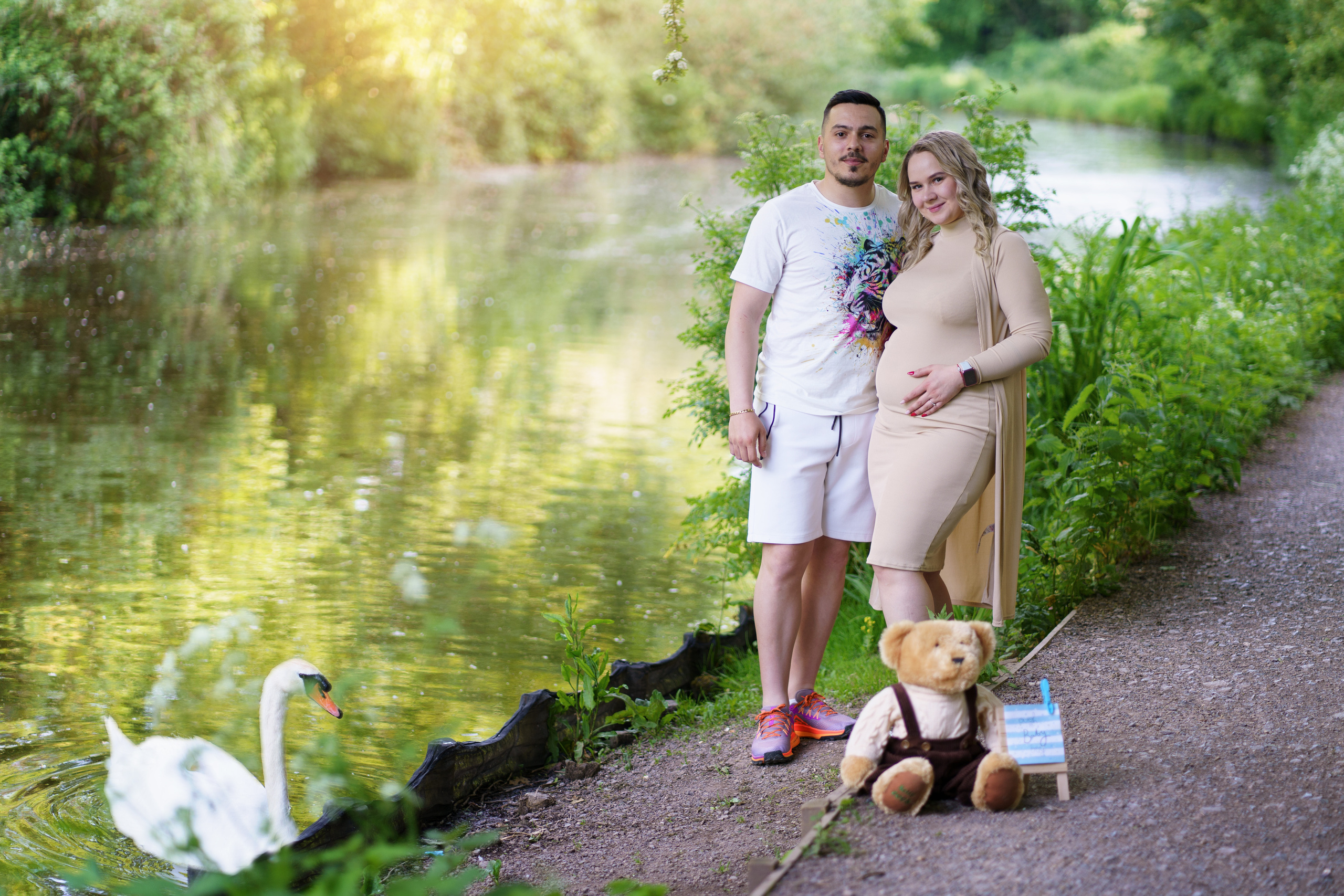 Marius & Alexandra в ожидании малыша. Детский и семейный фотограф в Богнор Регис Елена Уплея