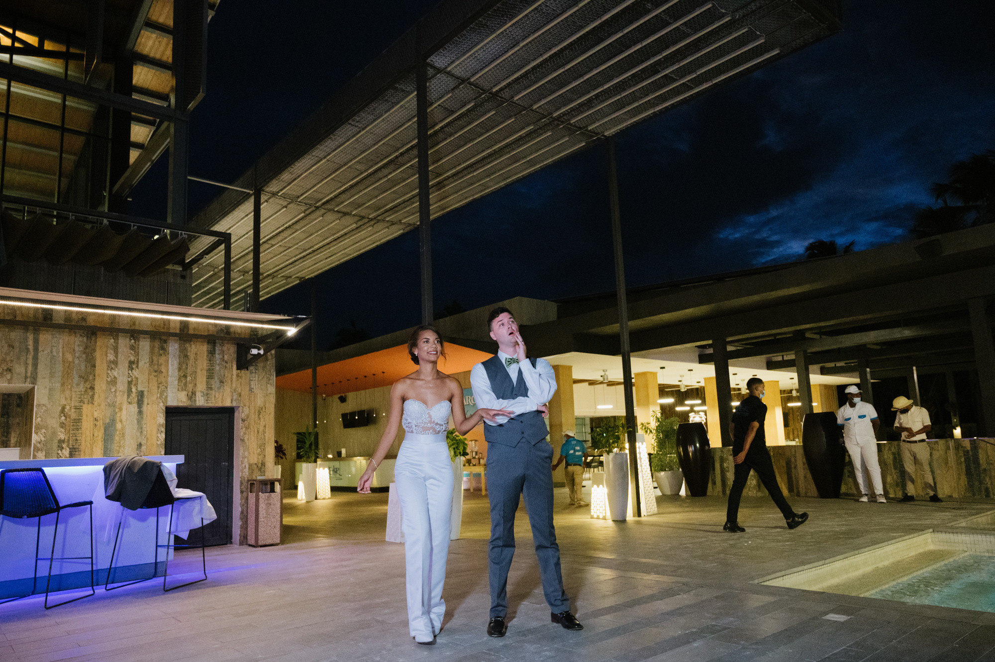 Doranny and Daniel. Pearl Beach Club