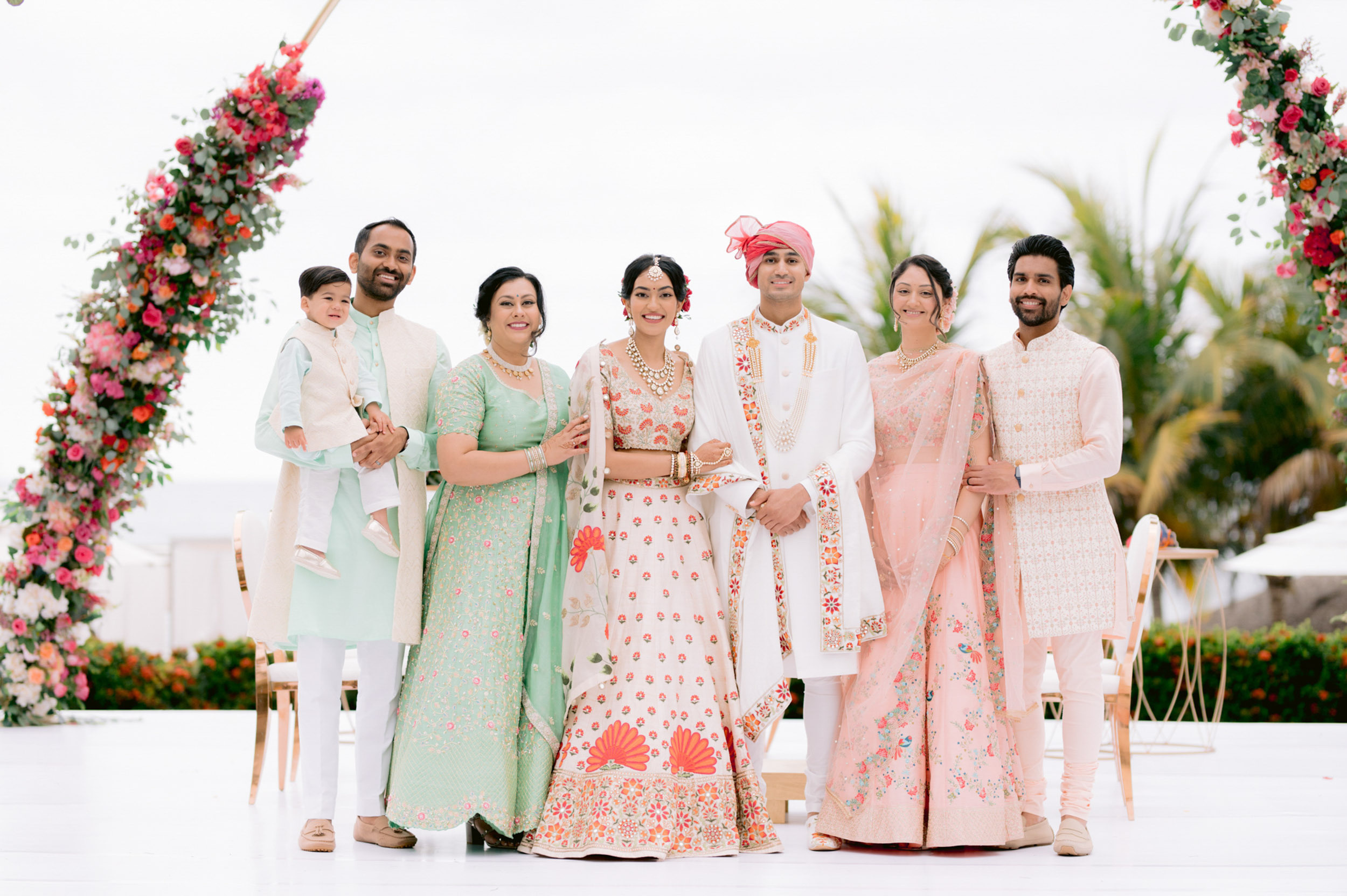 Кришна и Сагар. Традиционная индийская свадьба в Мексике