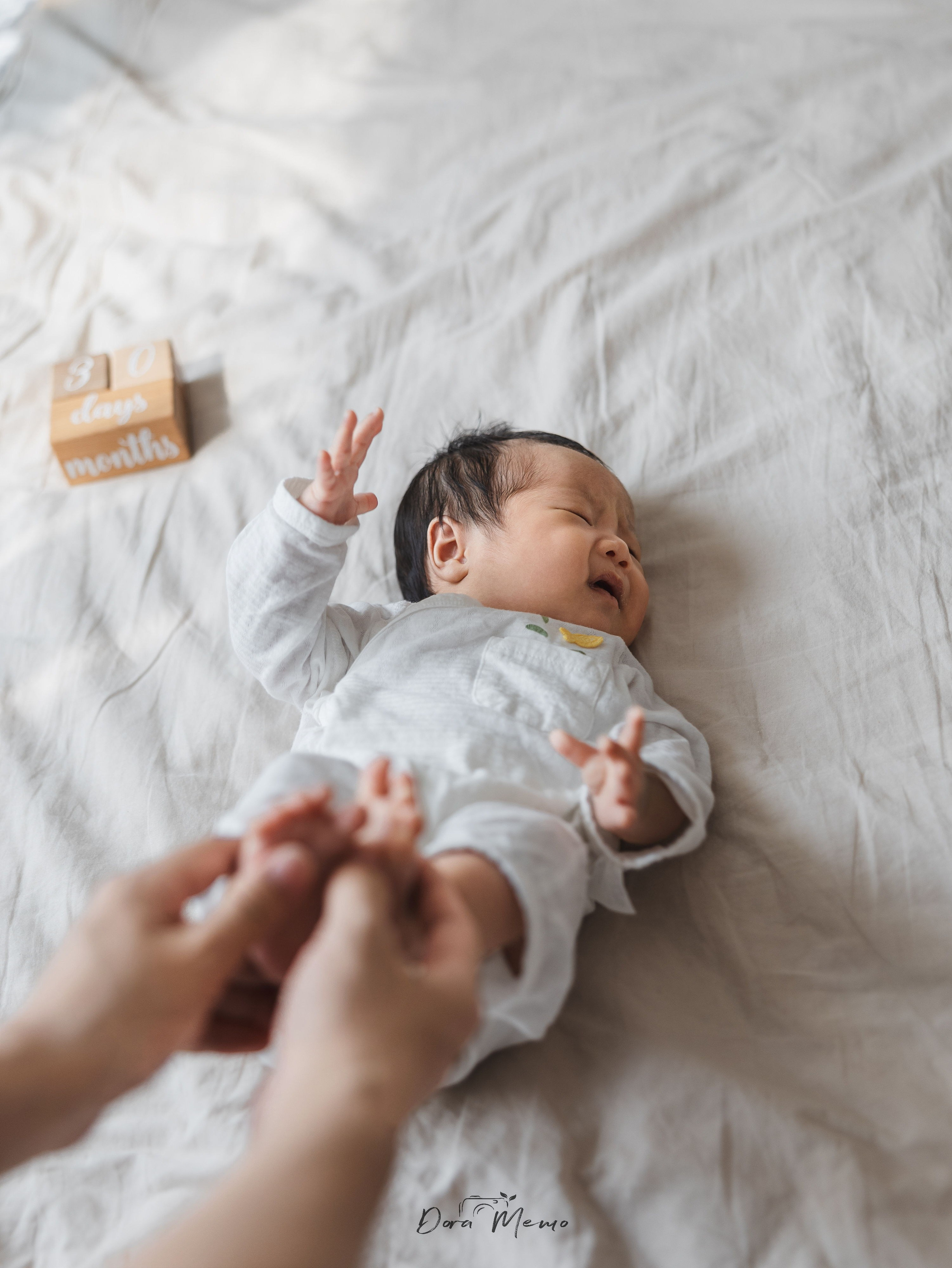 The baby’s one-month celebration. Shanghai Family Photographer Dora