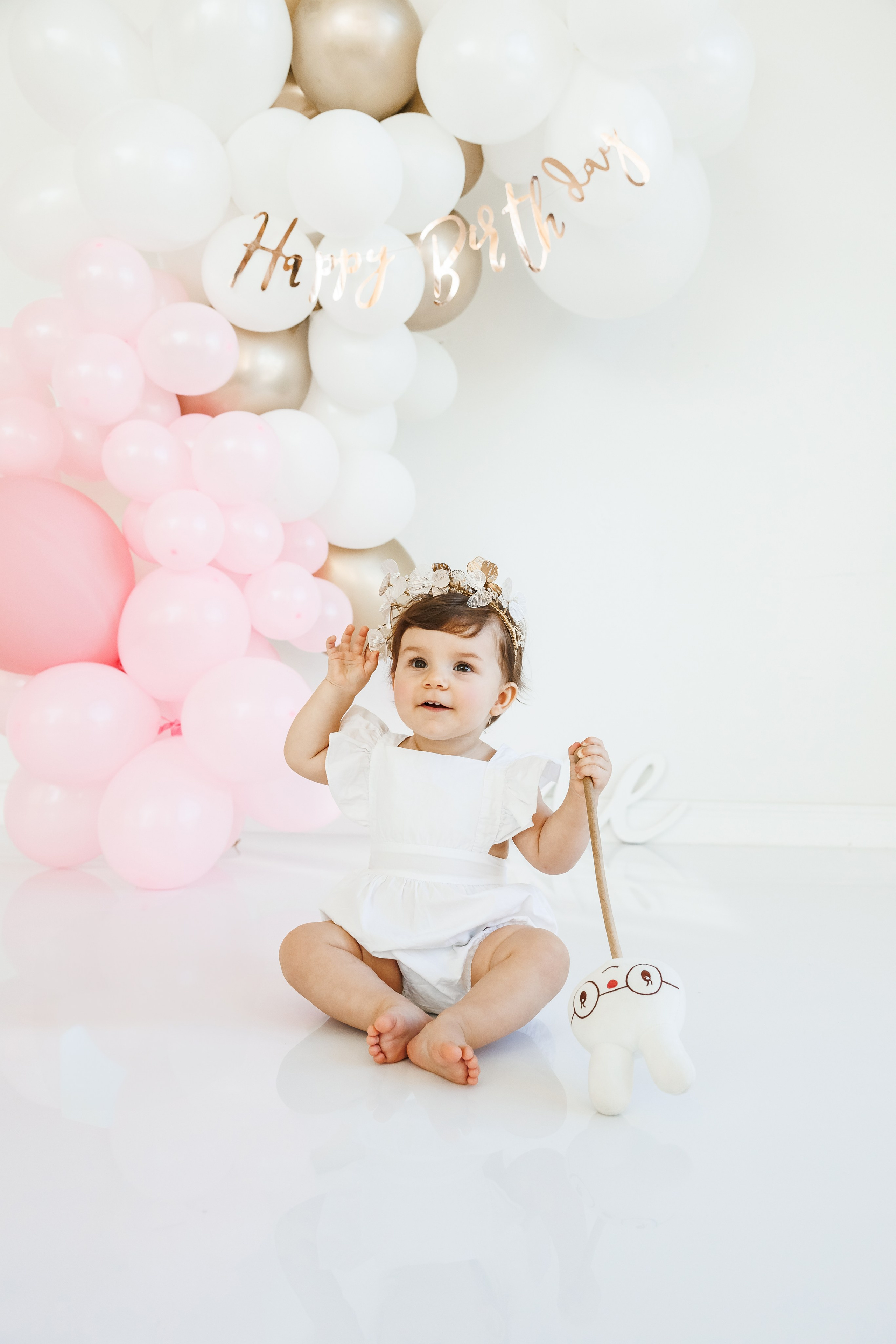 Фотосесия за първа годинка. Фотограф Ирина Йотова