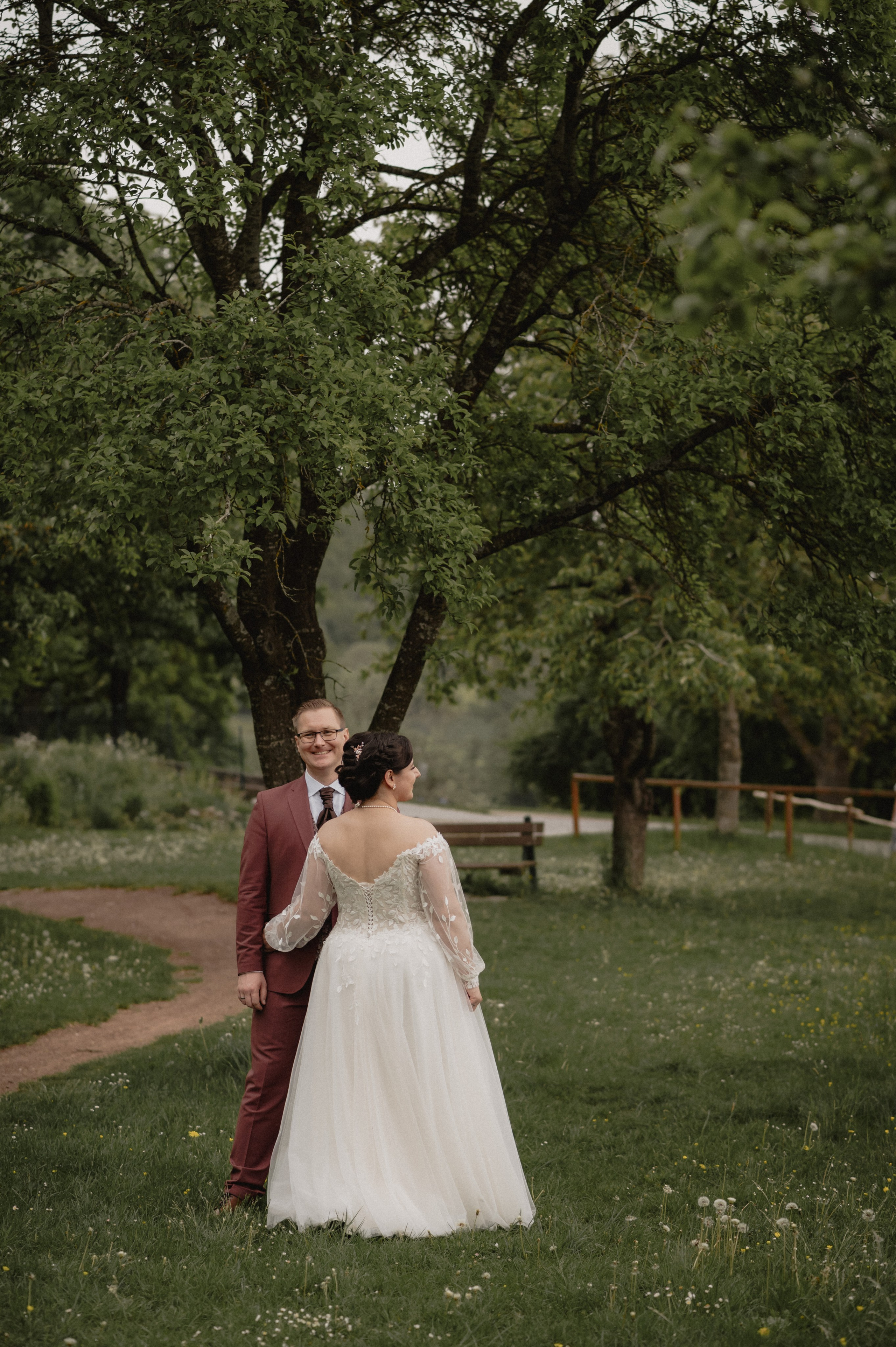 REGENHOCHZEIT IN HERRIEDEN. Фотограф в Нюрнберге Ирина Менерт из Ансбаха
