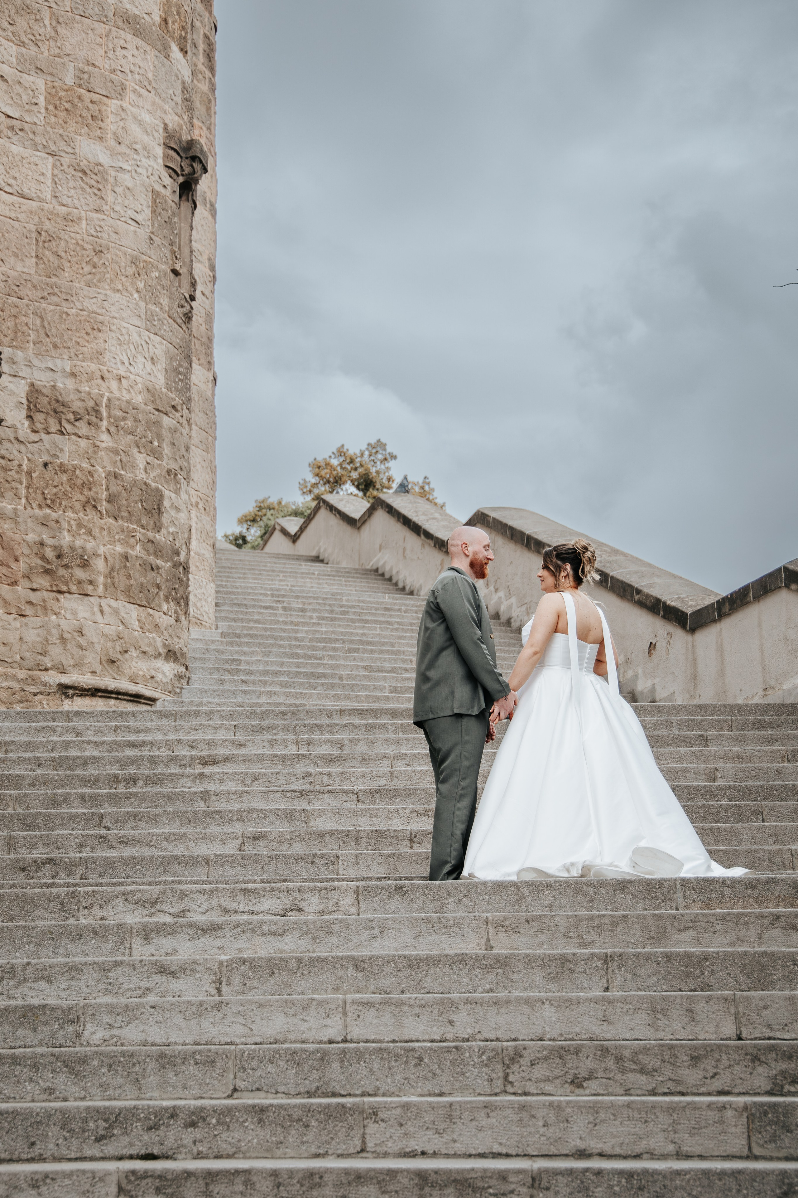 Sophie & Corey, 02/05/2026, Observatorio de Fabra, Barcelona. Fotógrafa de bodas en Girona, Costa Brava | Wedding Photographer Evgenia Gruntovaya