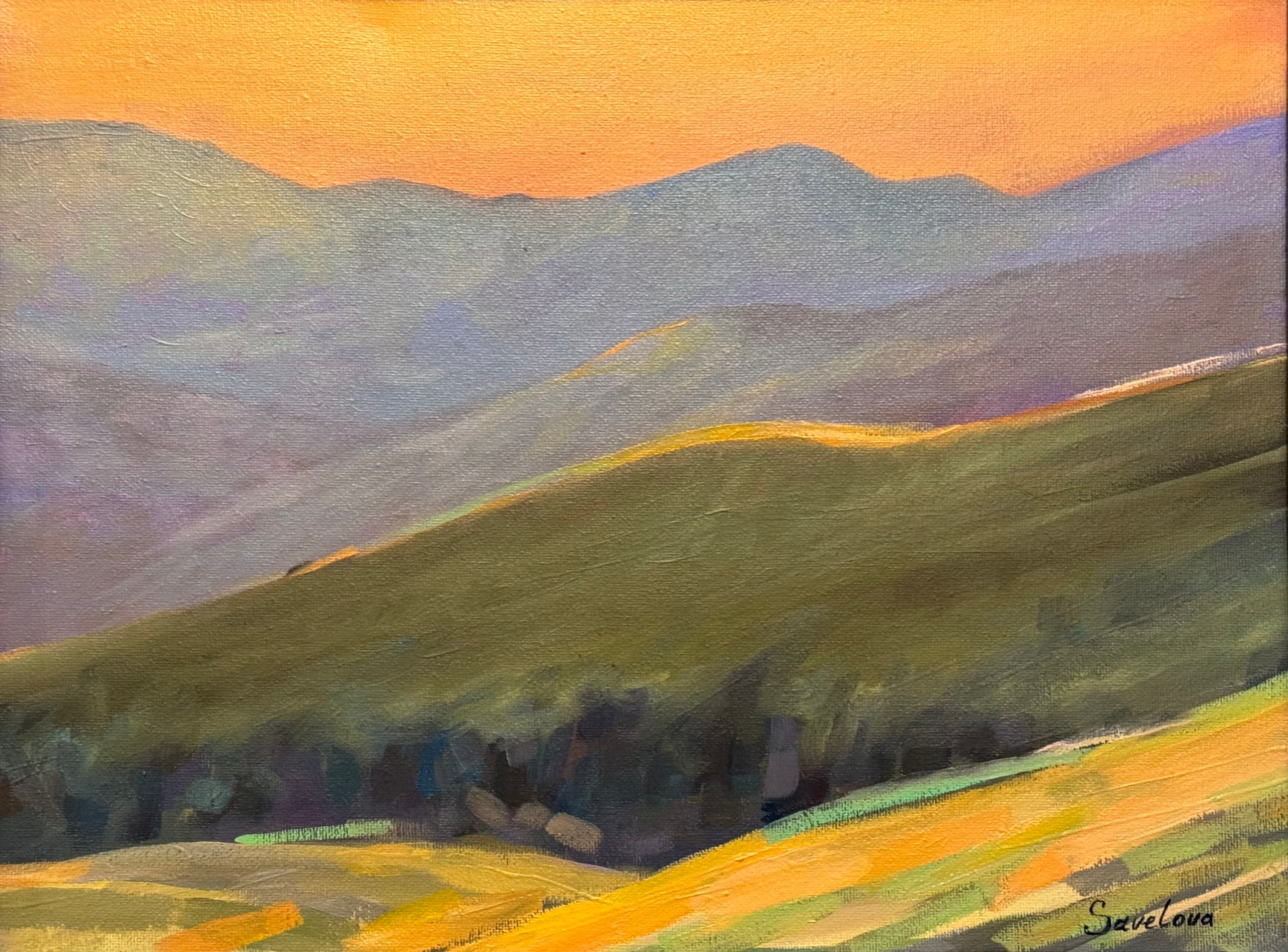 «Soft Hills in the Early Light»