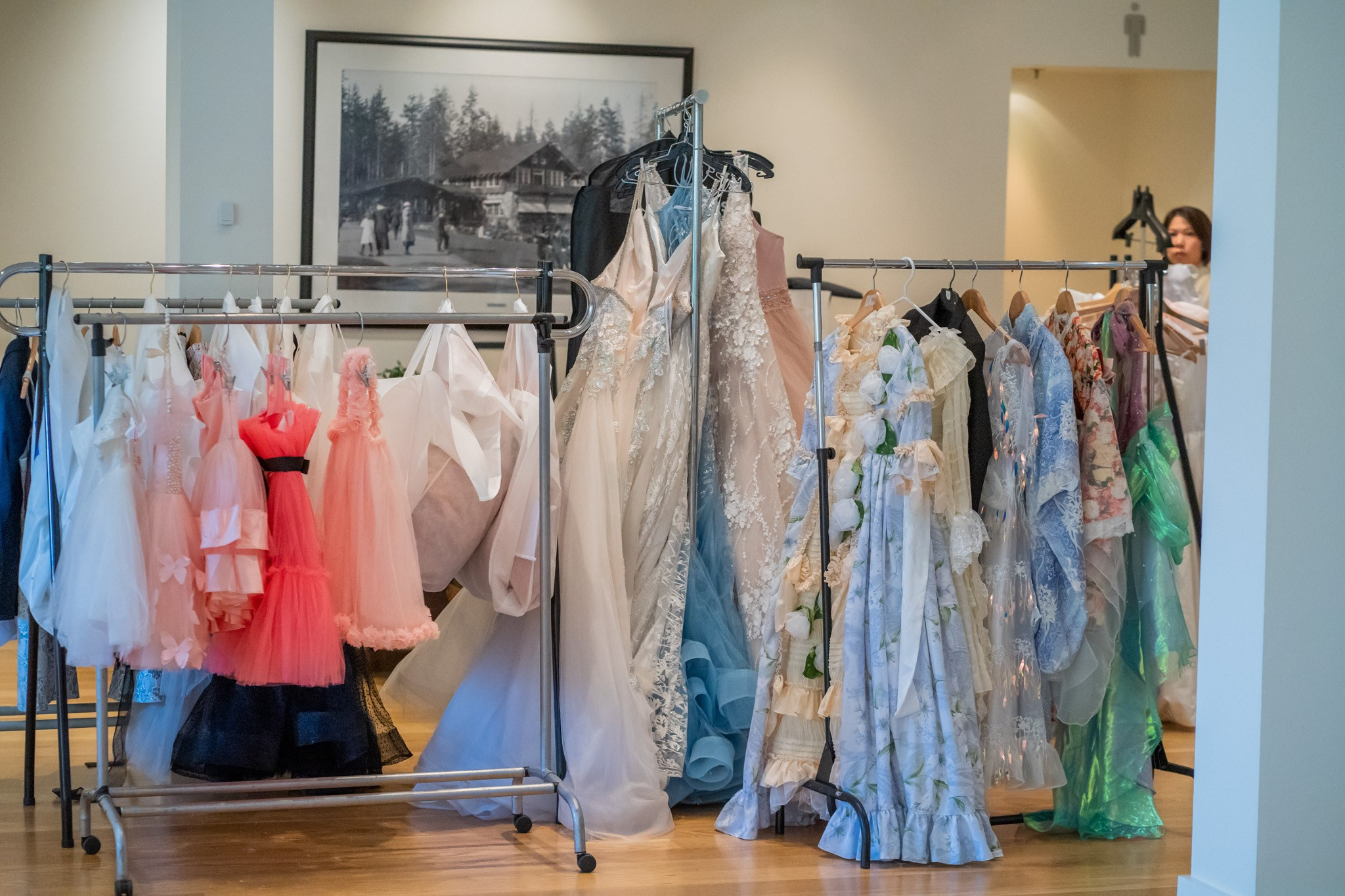 The blooms BTS. Vancouver Kids Photographer