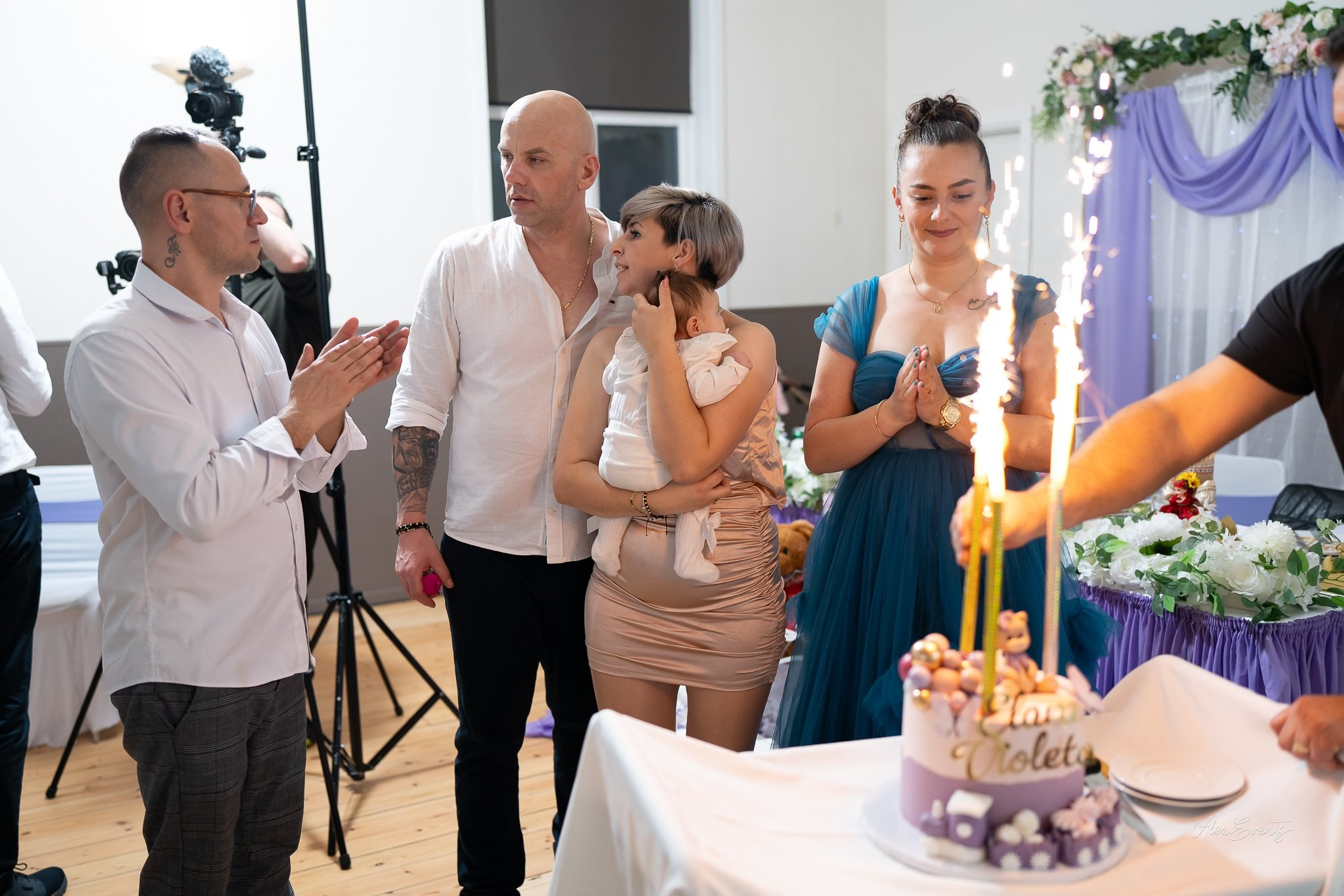 Elara' baptism — Agerbæk Church. AlexEvents | Wedding and Baptism Photographer & Videographer in Denmark and Germany