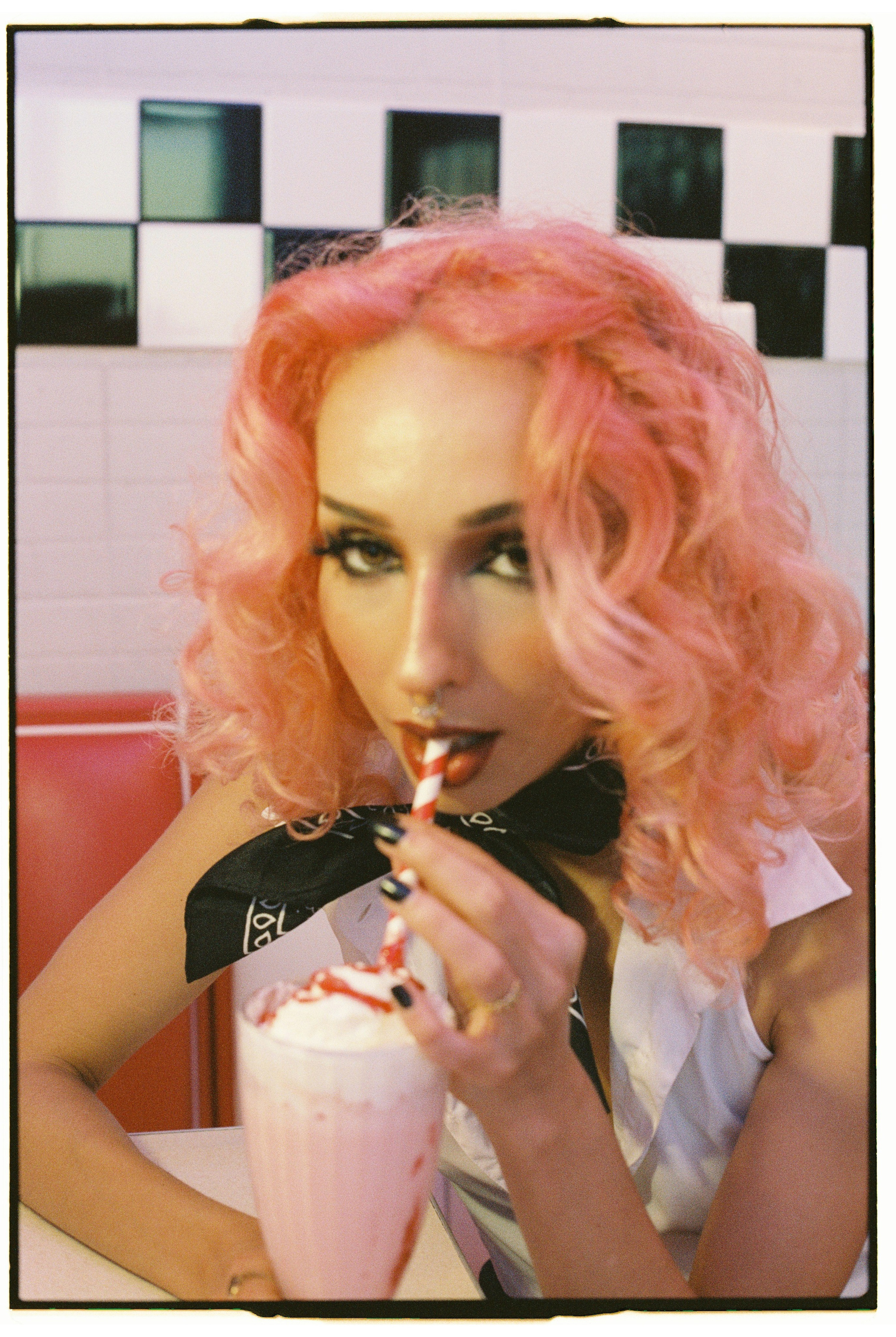 Adriana / CINESTILL 800T. Portrait photographer in Madeira — Marina Shtukina