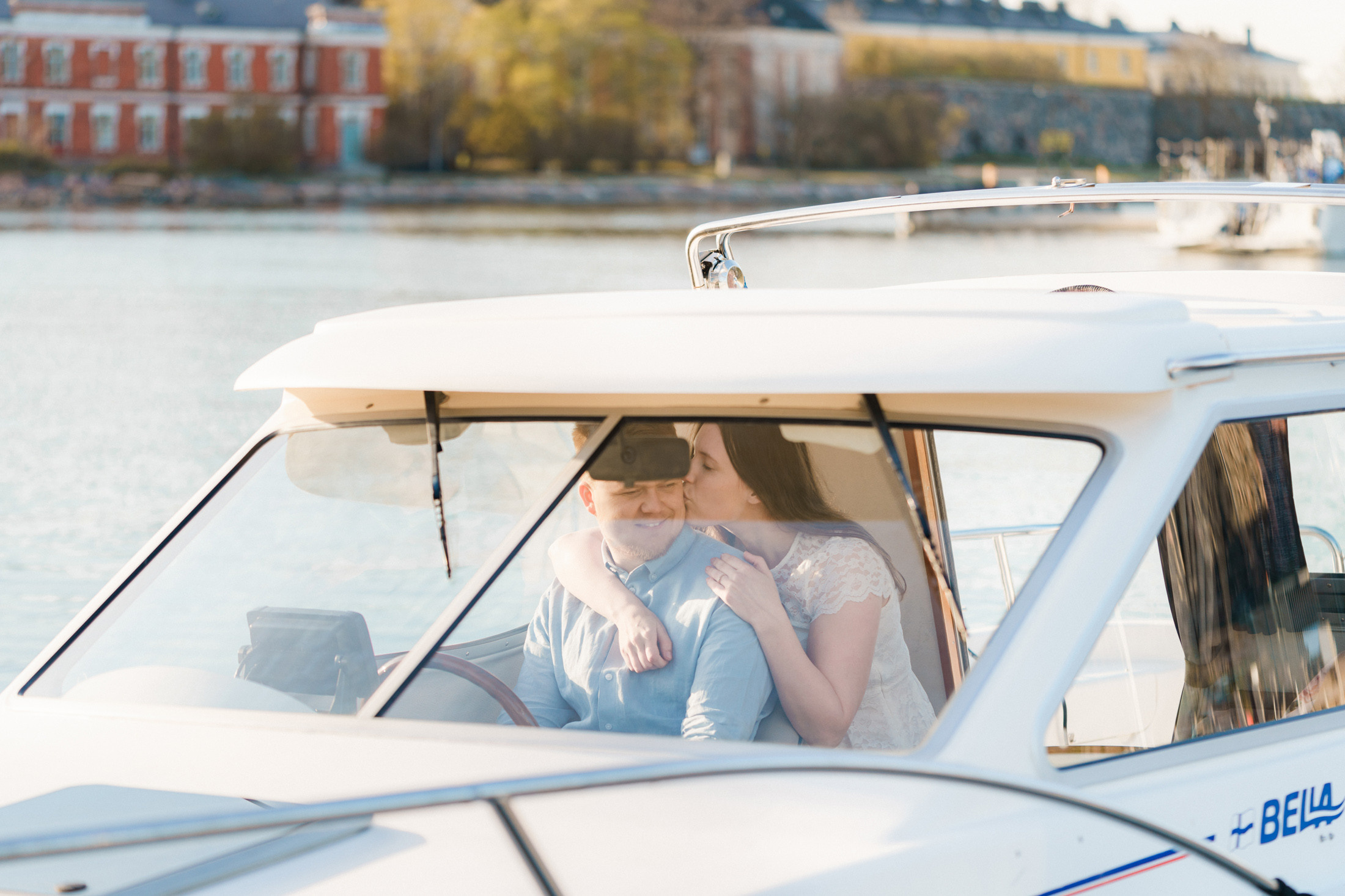 Kihlakuvaus Suomenlinnassa