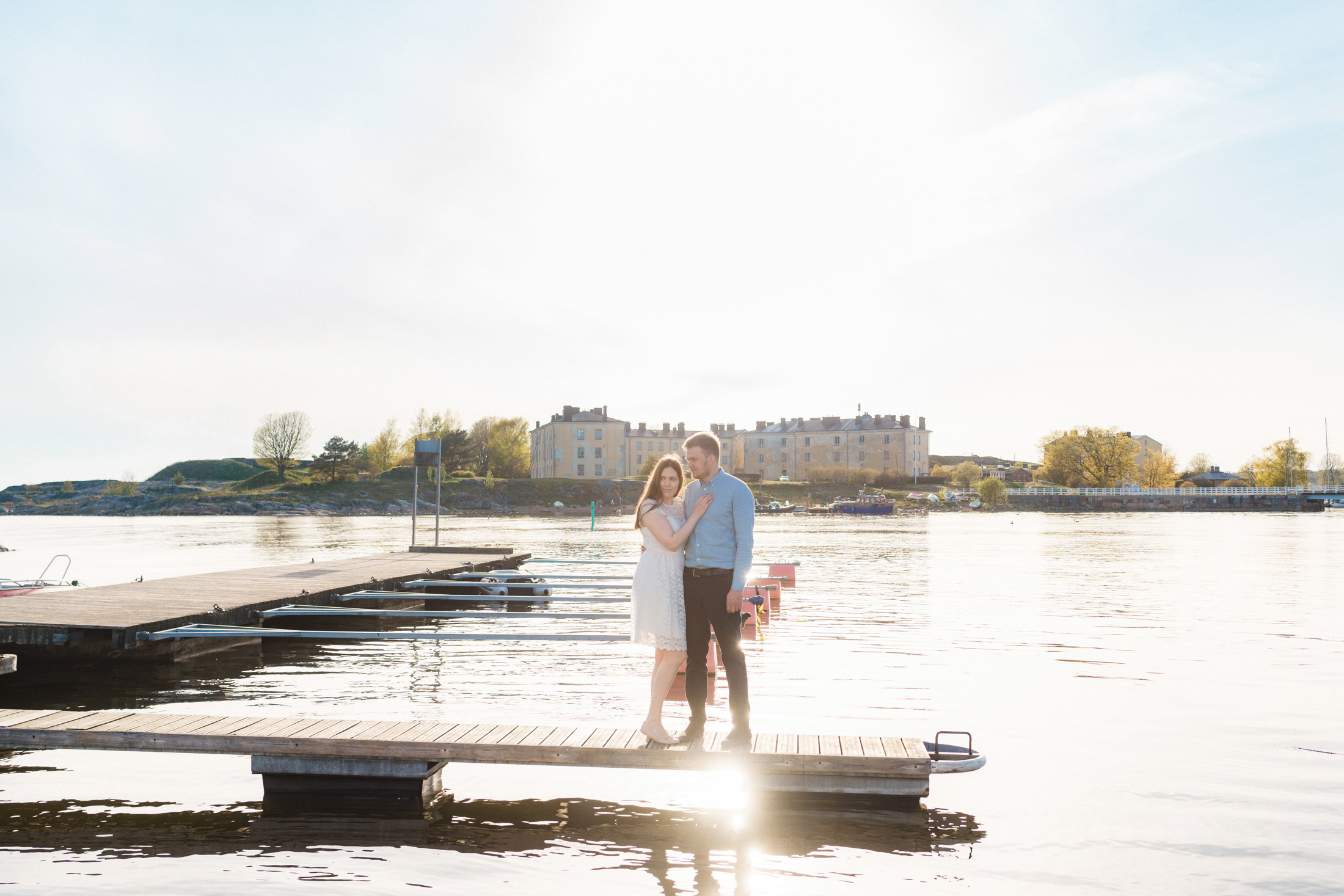 Kihlakuvaus Suomenlinnassa