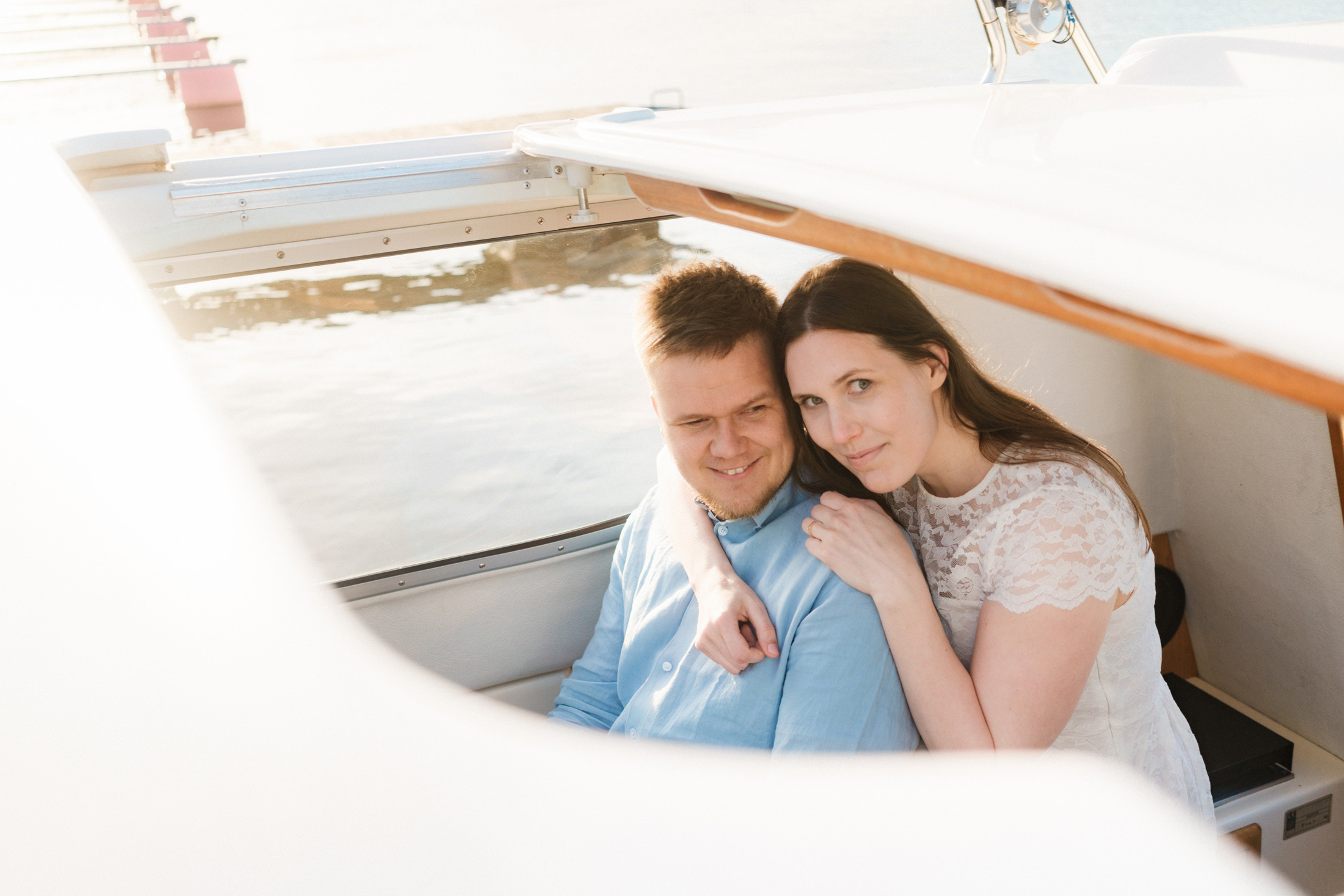 Kihlakuvaus Suomenlinnassa