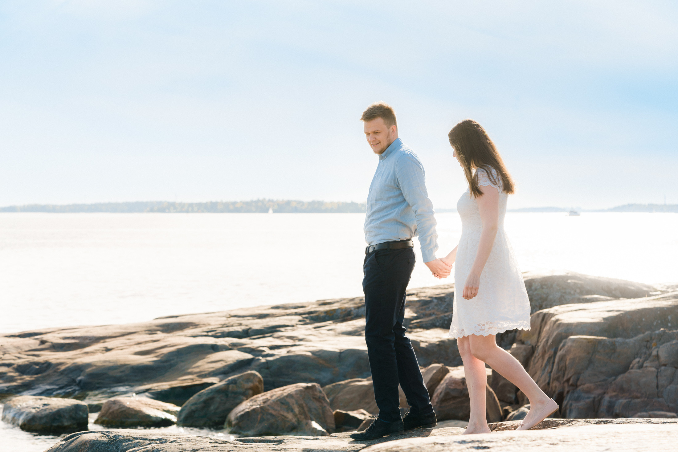 Kihlakuvaus Suomenlinnassa