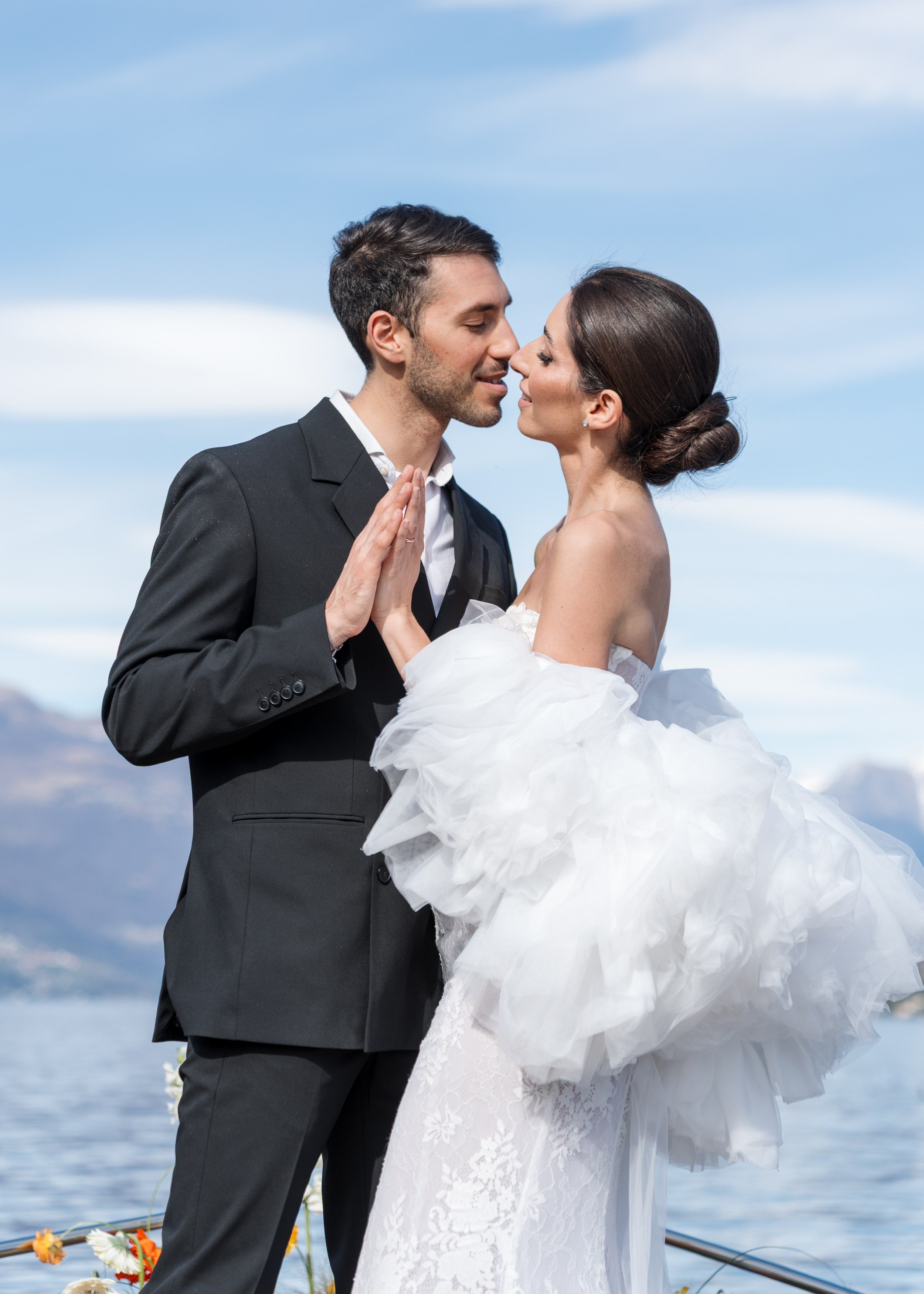Sandra & Mario Lake Como Elopement. Proposal Photographer in Lake Como