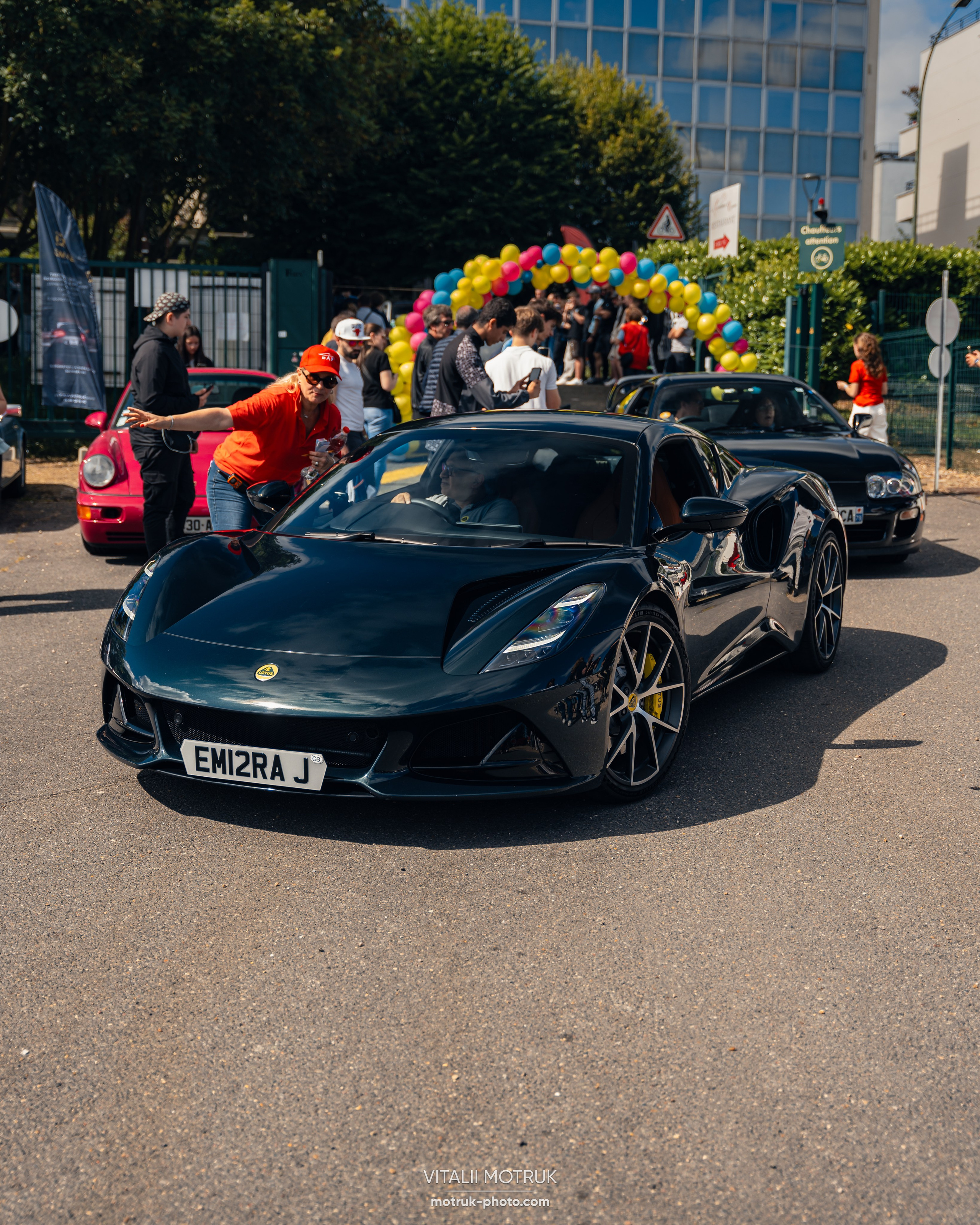 Cars and Coffee 23 juin 2024. Photographe de voitures à Paris — Vitalii Motruk