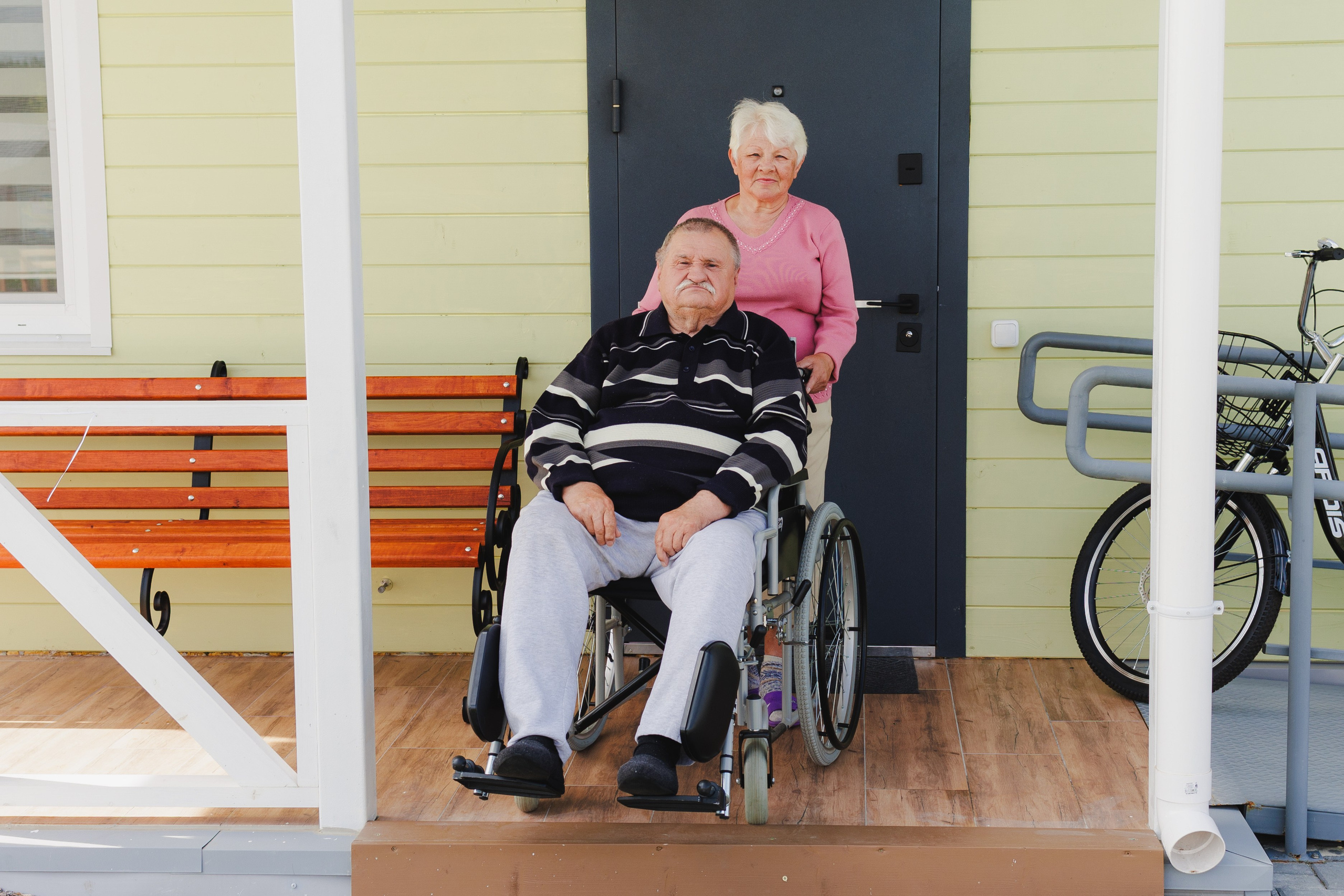 Family Vodianytski. Senior Chudo Village