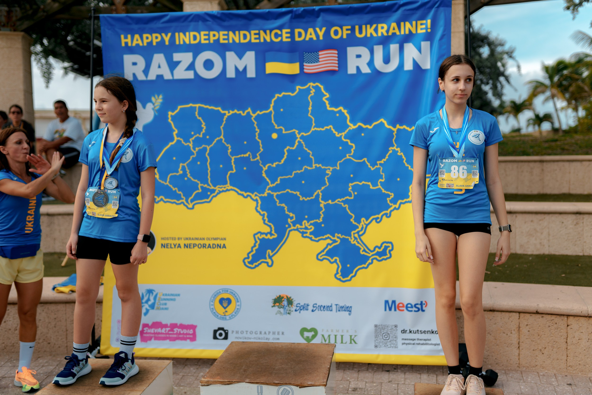 RAZOM RUN. ФОТОГРАФ ФЛОРИДА МАЙАМИ