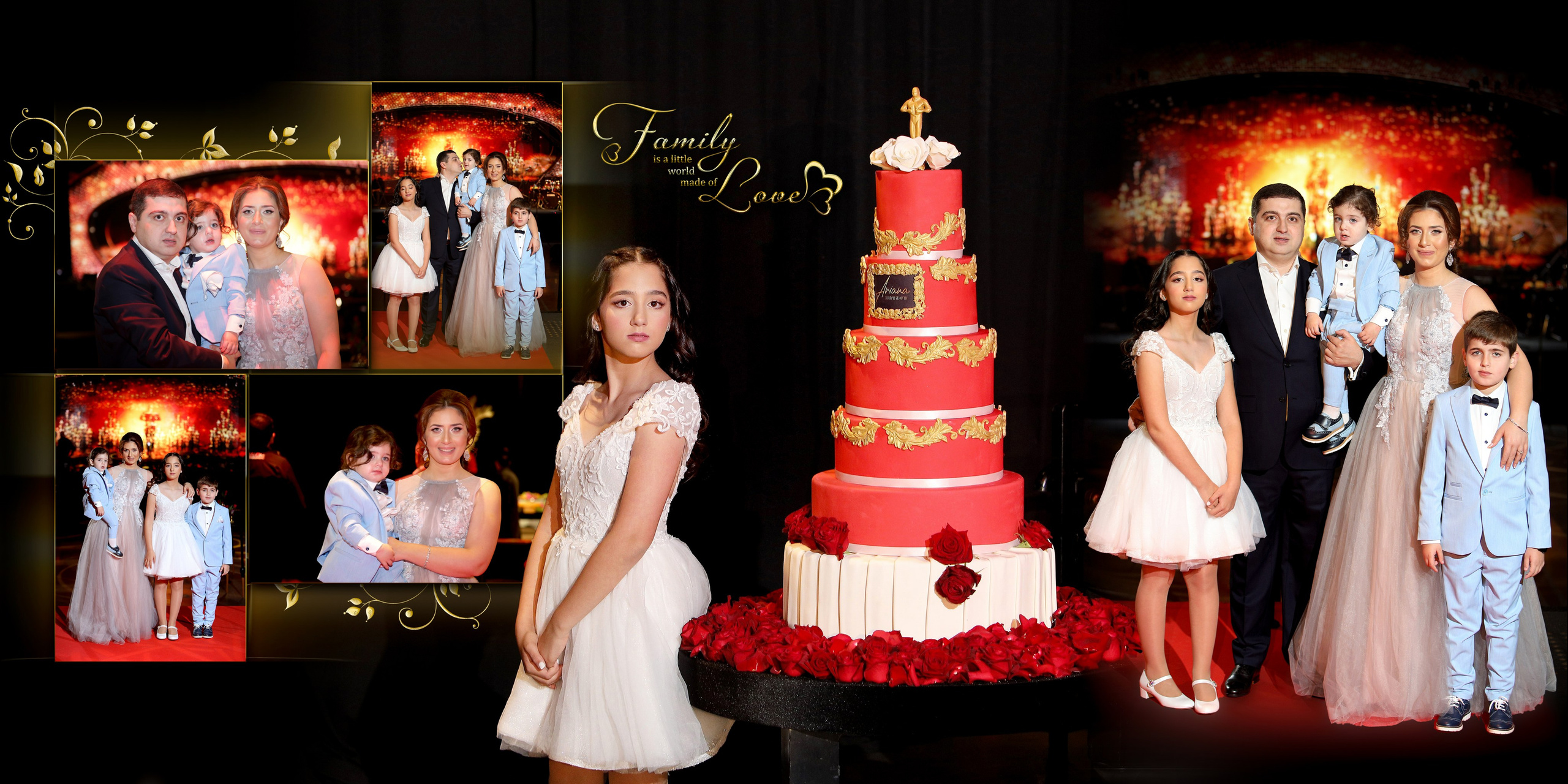 Bat Mitzvah Ariana. Wedding and events photographers Studio Shalom