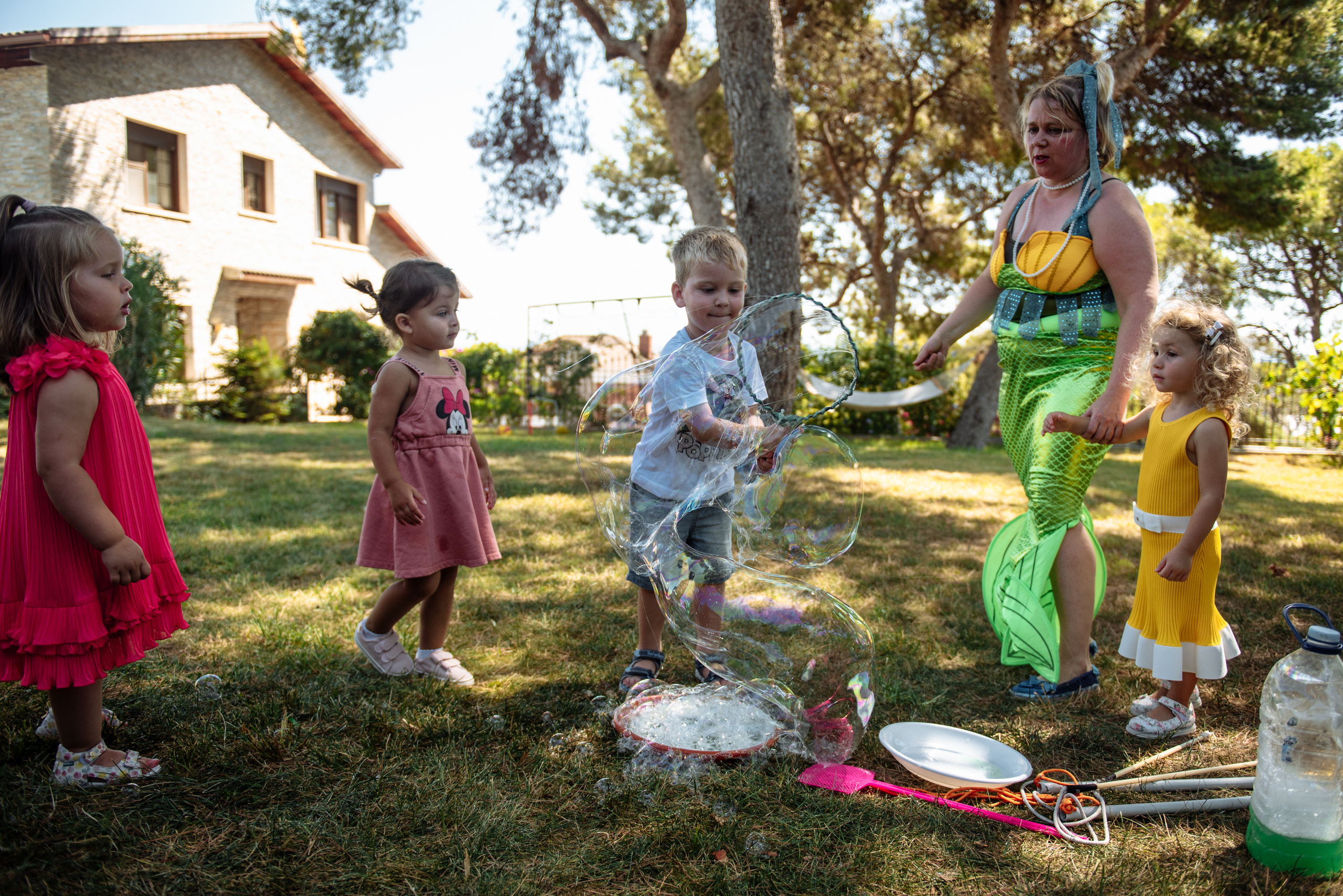 Ariana cumpleaños 3 años. Fotógrafa Ekaterina Gasanova - sesiones de fotos en Barcelona