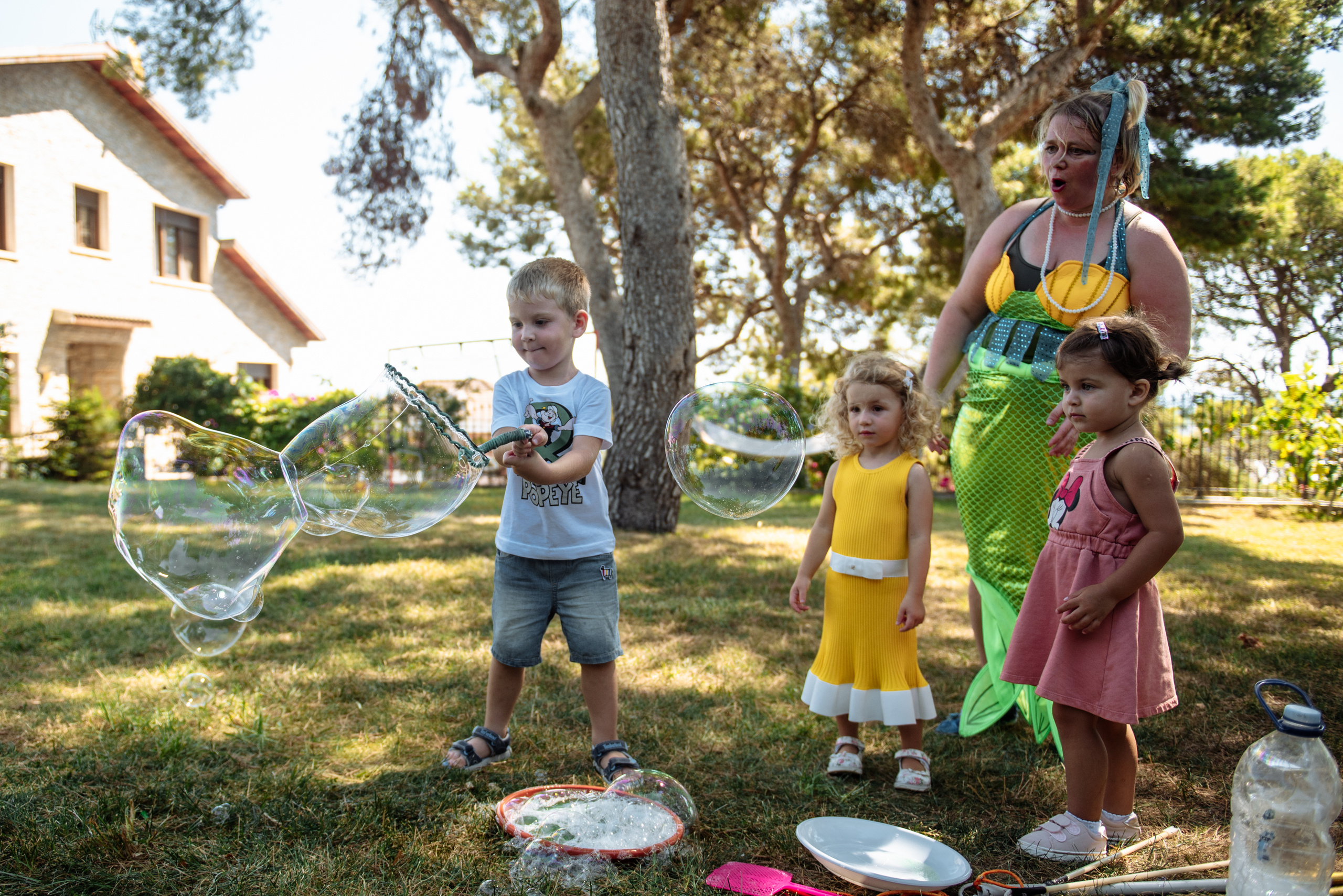 Ariana cumpleaños 3 años. Fotógrafa Ekaterina Gasanova - sesiones de fotos en Barcelona