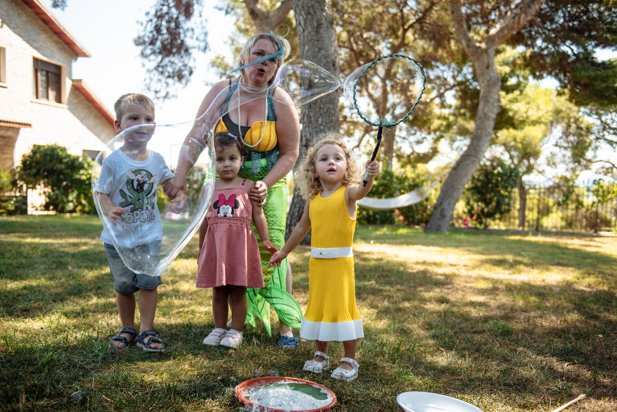Ariana cumpleaños 3 años. Fotógrafa Ekaterina Gasanova - sesiones de fotos en Barcelona