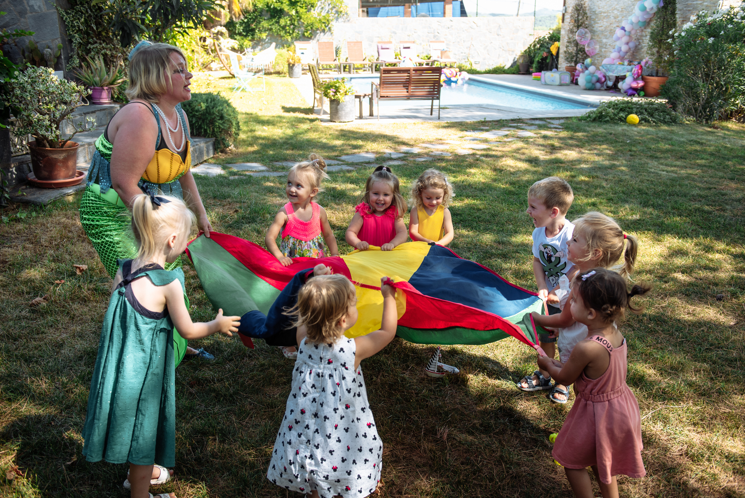 Ariana cumpleaños 3 años. Fotógrafa Ekaterina Gasanova - sesiones de fotos en Barcelona