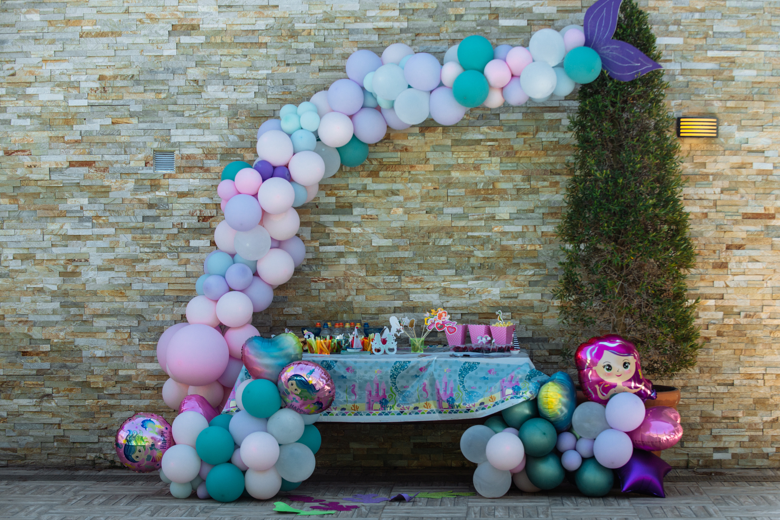 Ariana cumpleaños 3 años. Fotógrafa Ekaterina Gasanova - sesiones de fotos en Barcelona