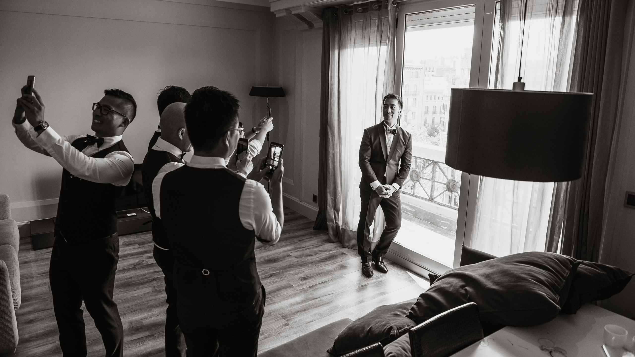 Wedding Day Elaine & Kevin. Фотограф Екатерина Гасанова — фотосессии в Барселоне