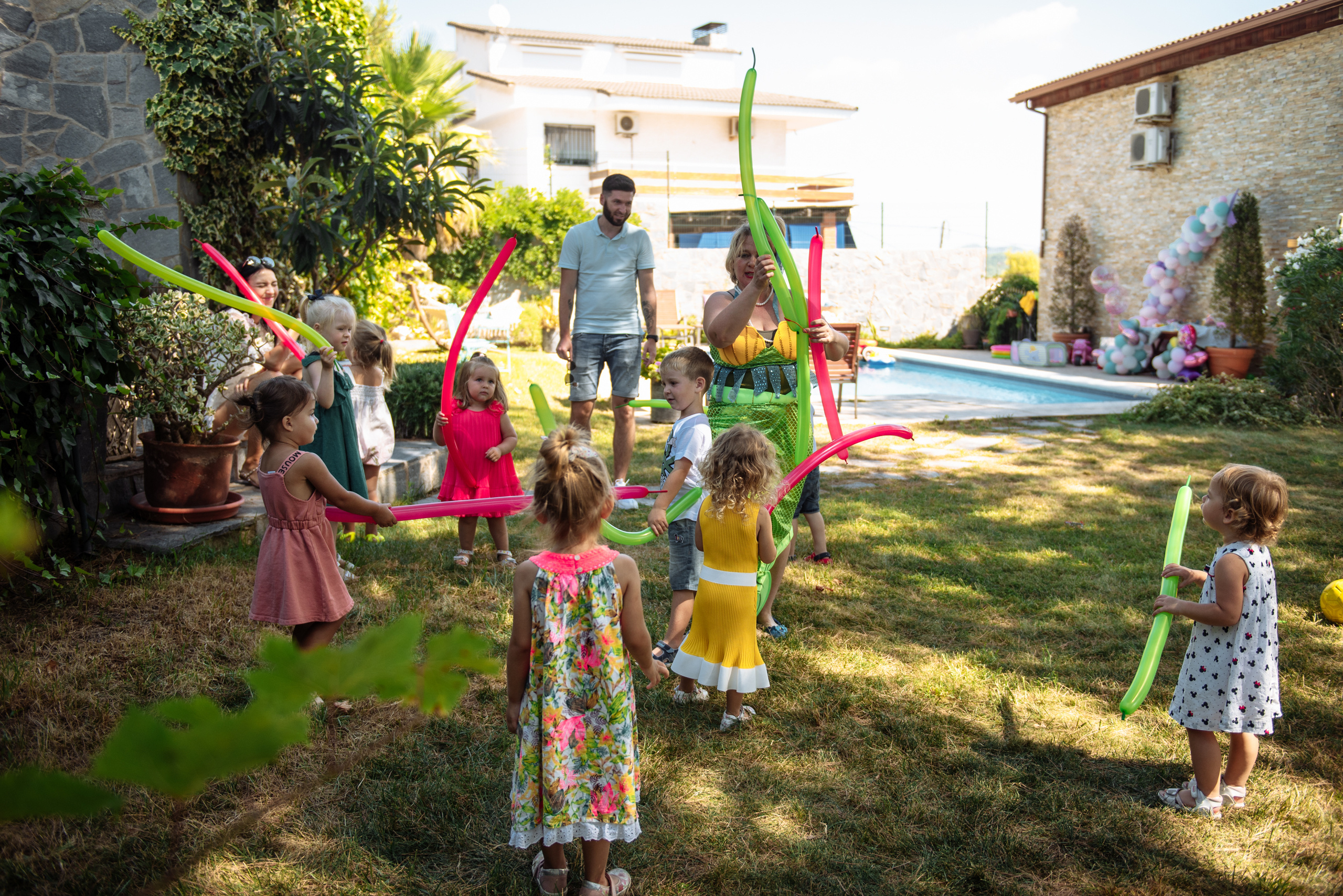 Ariana cumpleaños 3 años. Fotógrafa Ekaterina Gasanova - sesiones de fotos en Barcelona