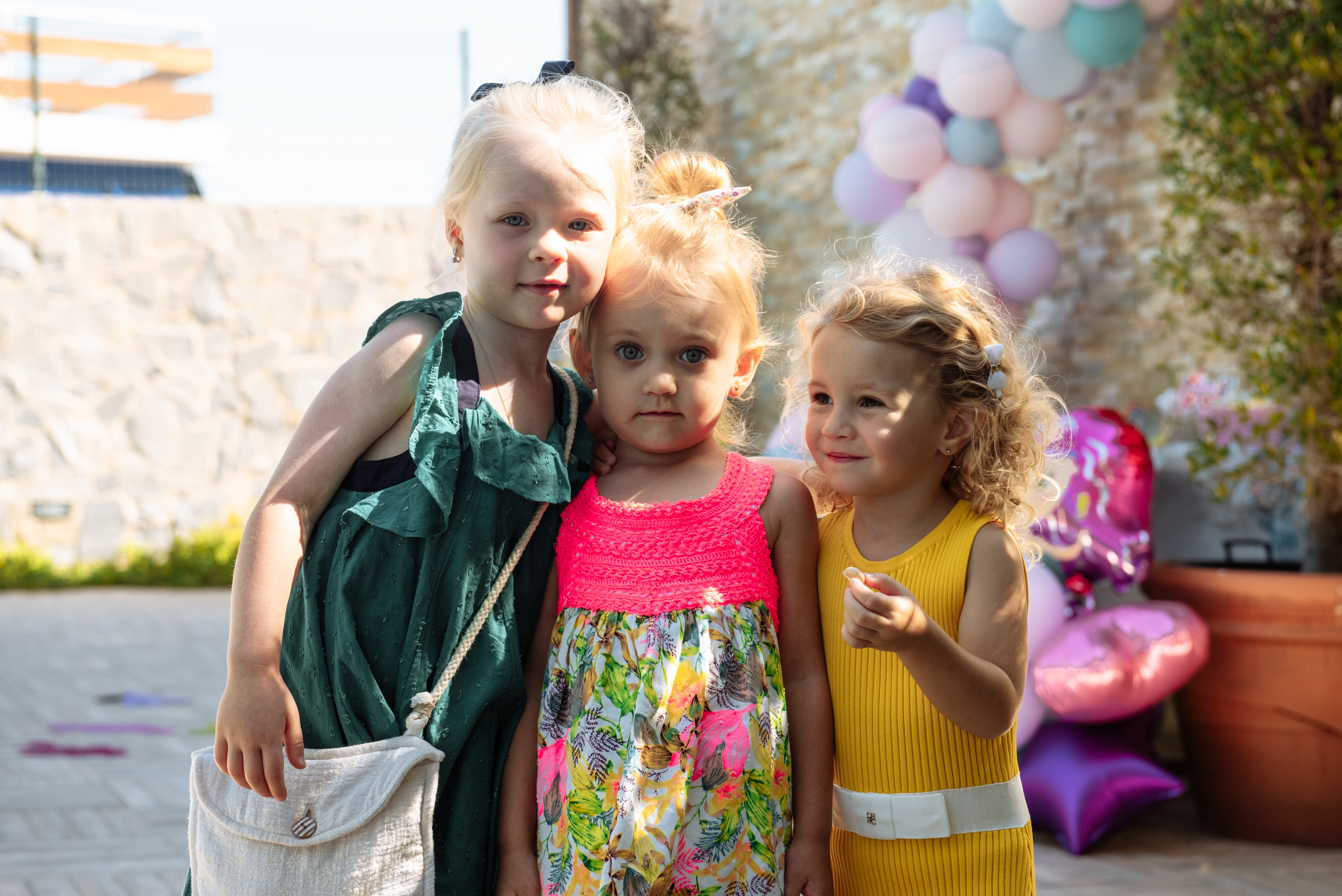 Ariana cumpleaños 3 años. Fotógrafa Ekaterina Gasanova - sesiones de fotos en Barcelona