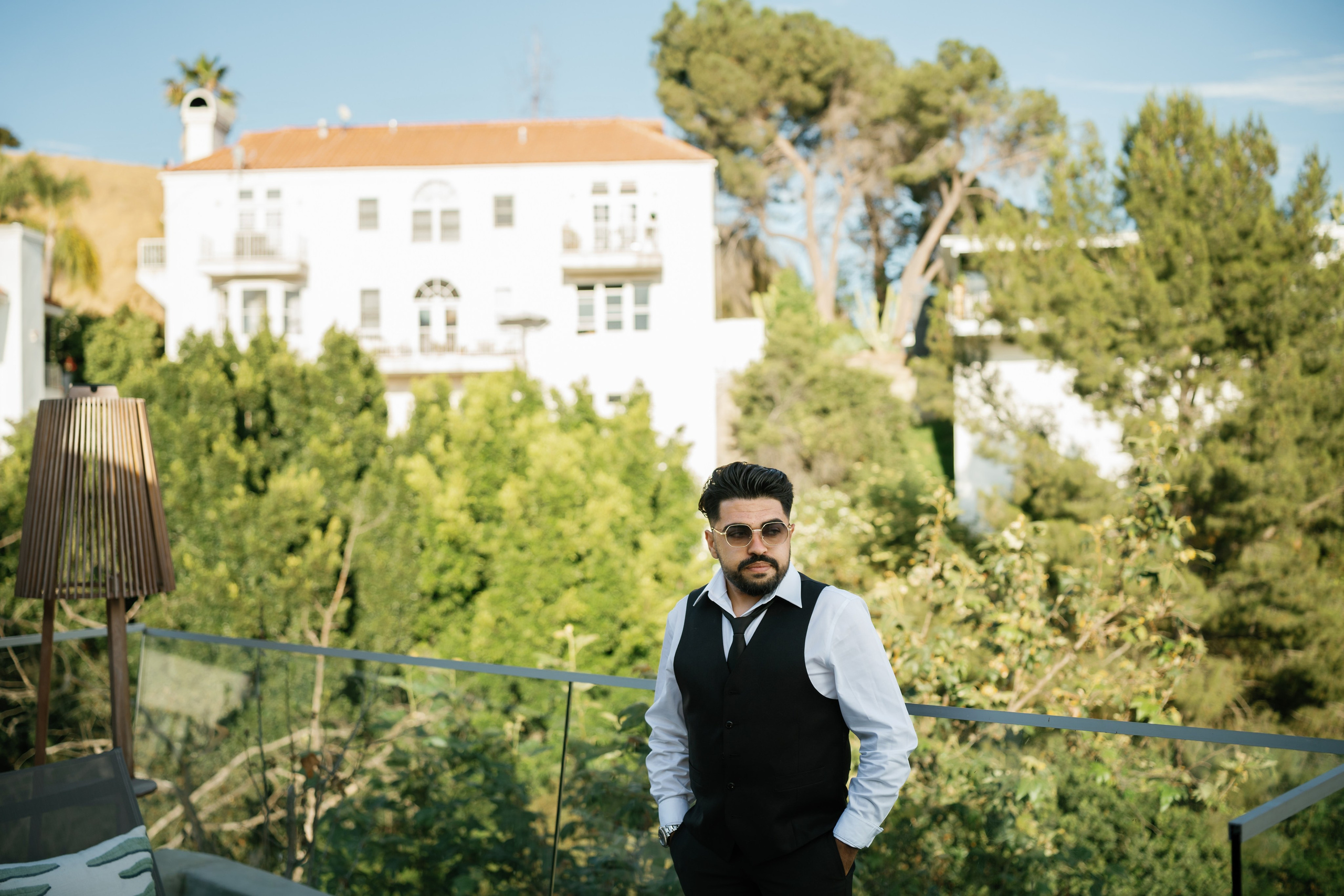 Wedding at the Hollywood Sign Venue, Los Angeles, California. Wedding Photography & Videography Team in California, Los Angeles, San Francisco, San Diego and Travel