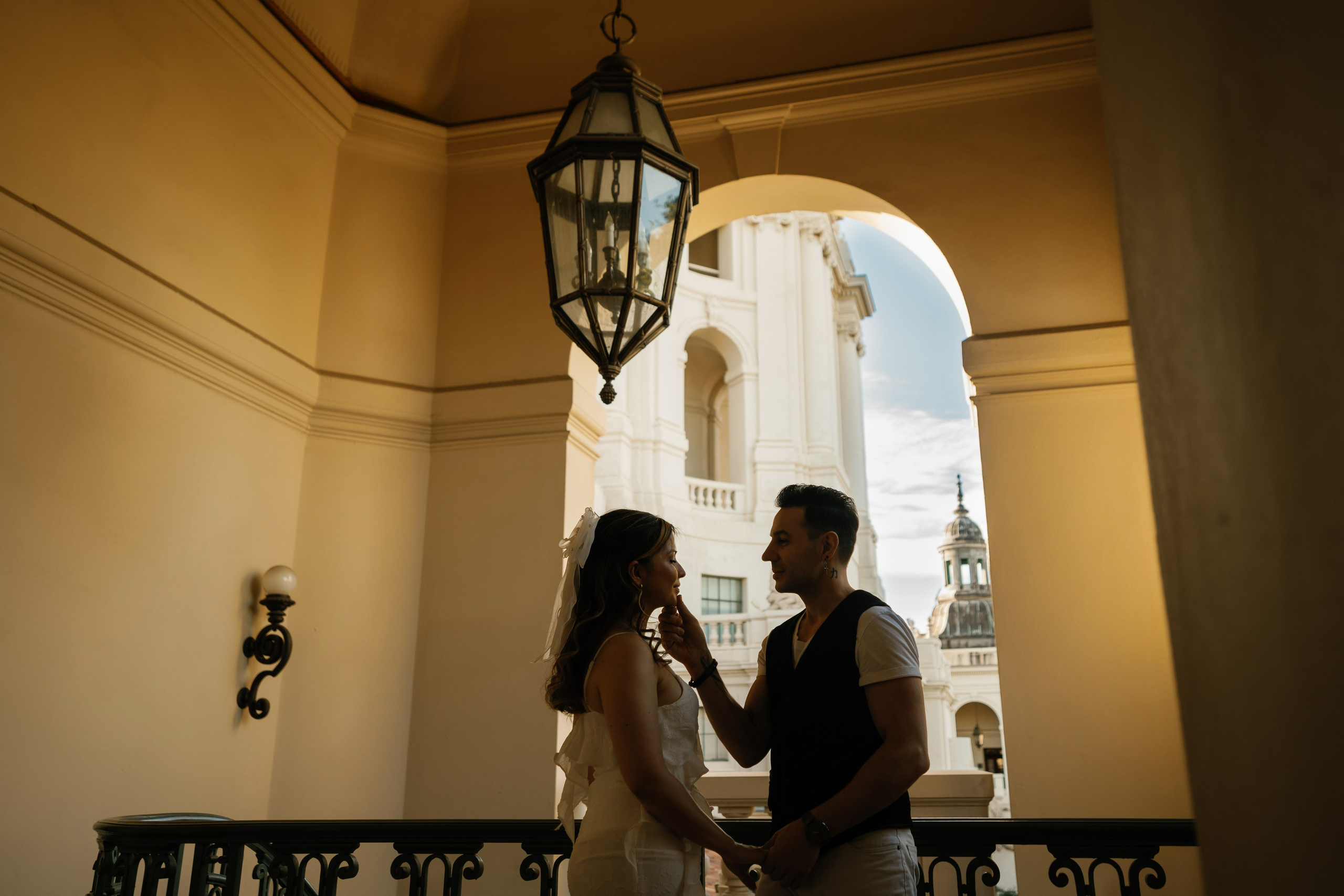 Pasadena City Hall Engagement Photoshoot, California. Wedding Photography & Videography Team in California, Los Angeles, San Francisco, San Diego and Travel