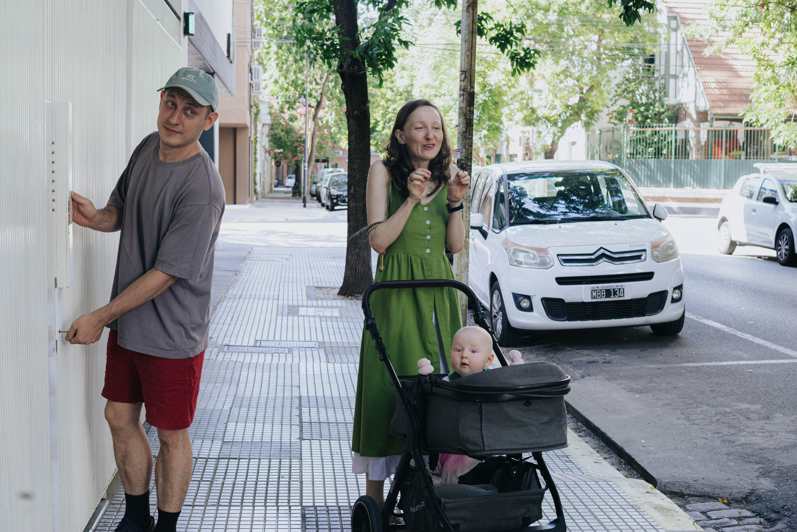 Лиза, Стас и Ванютка. Photographer @elmirkami in the city of Buenos Aires