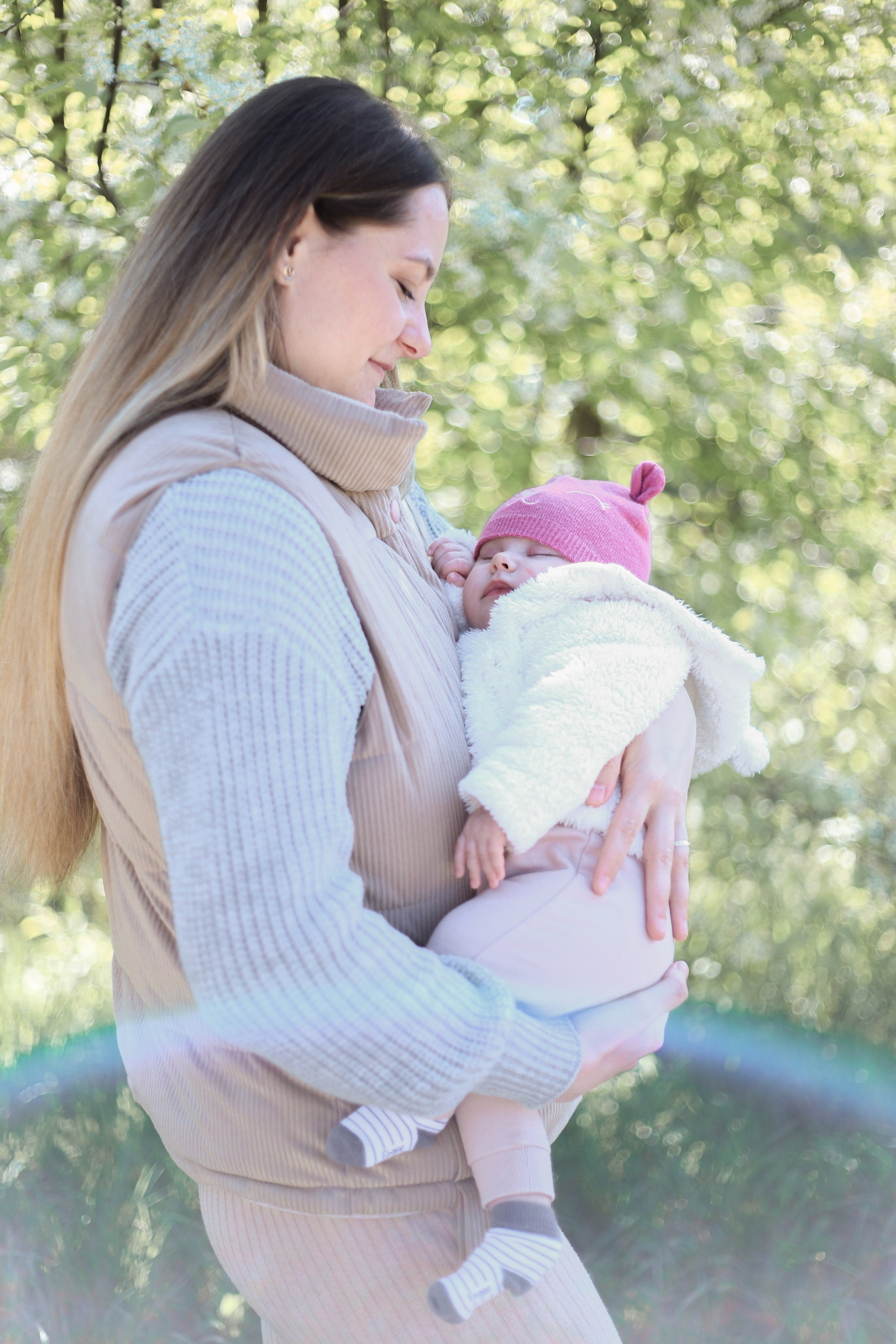 Mama und Baby. Olena Fritz Fotografie