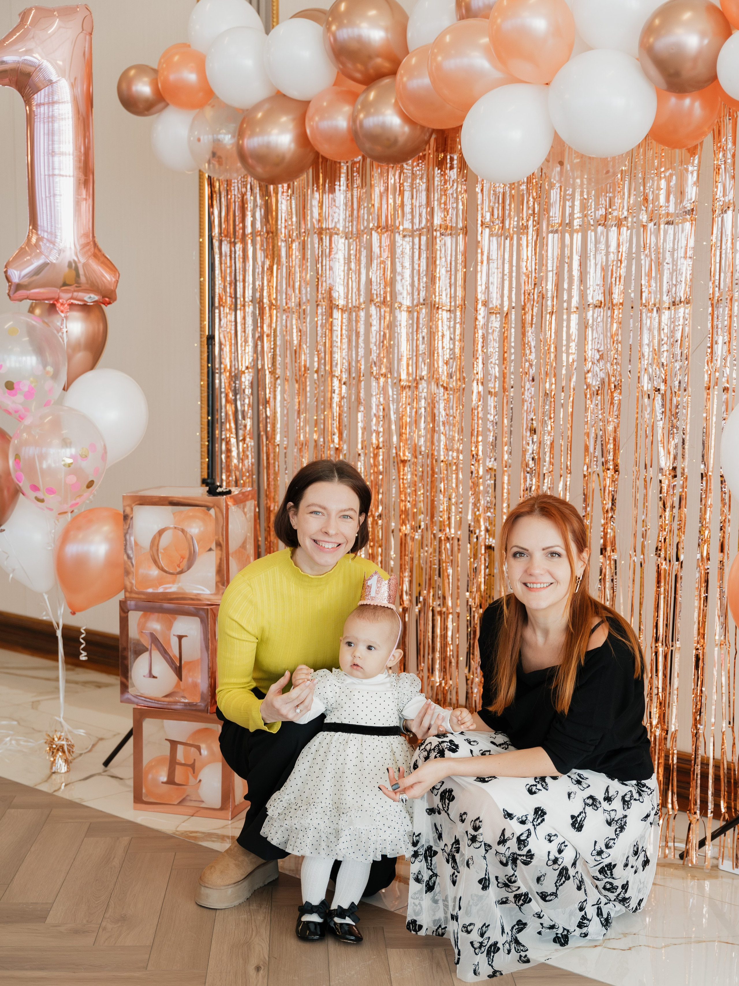 First birthday photoshoot Emily