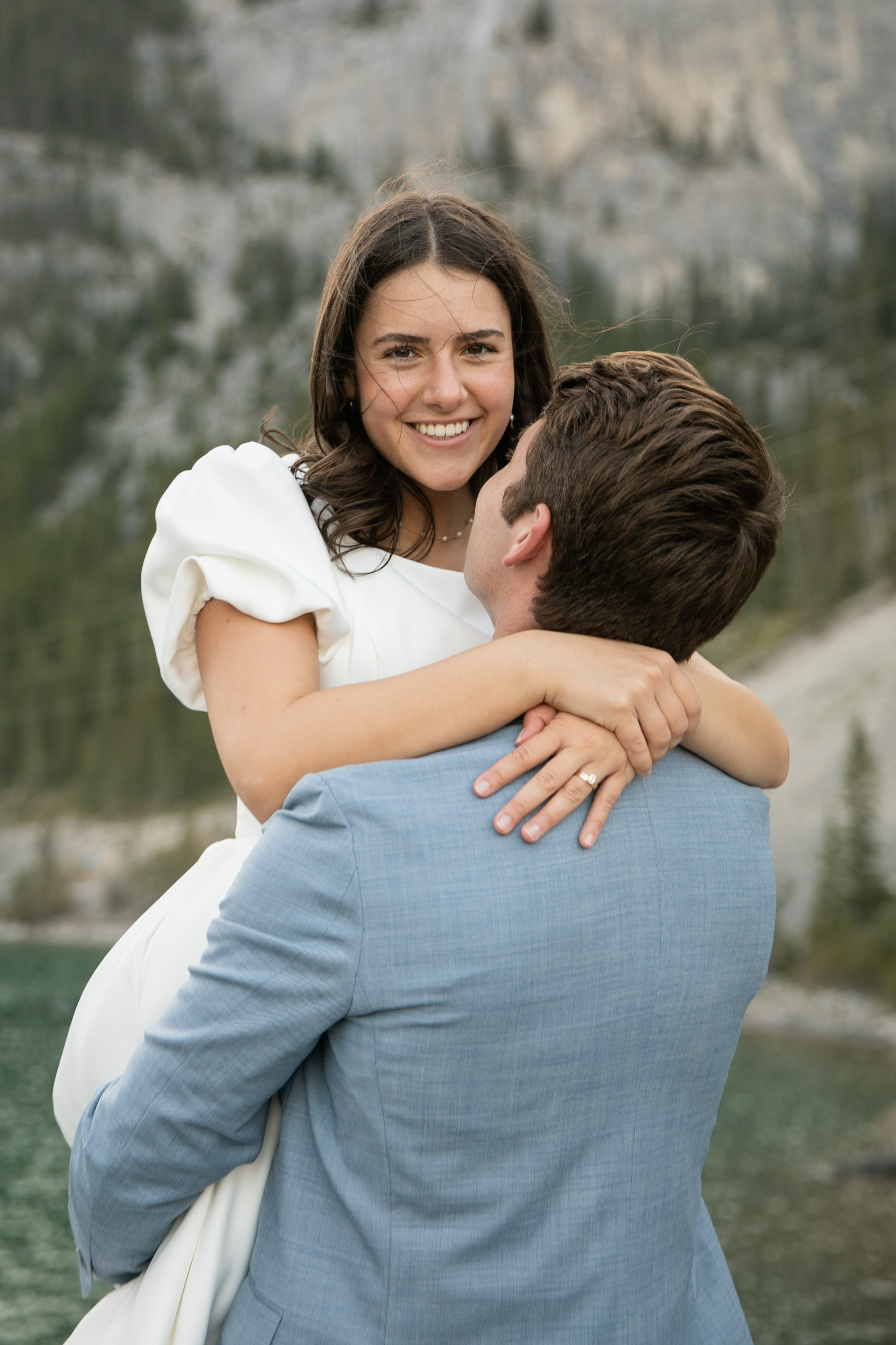 Charity and Josh Wedding — Canmore. Fotografía accesible en Calgary